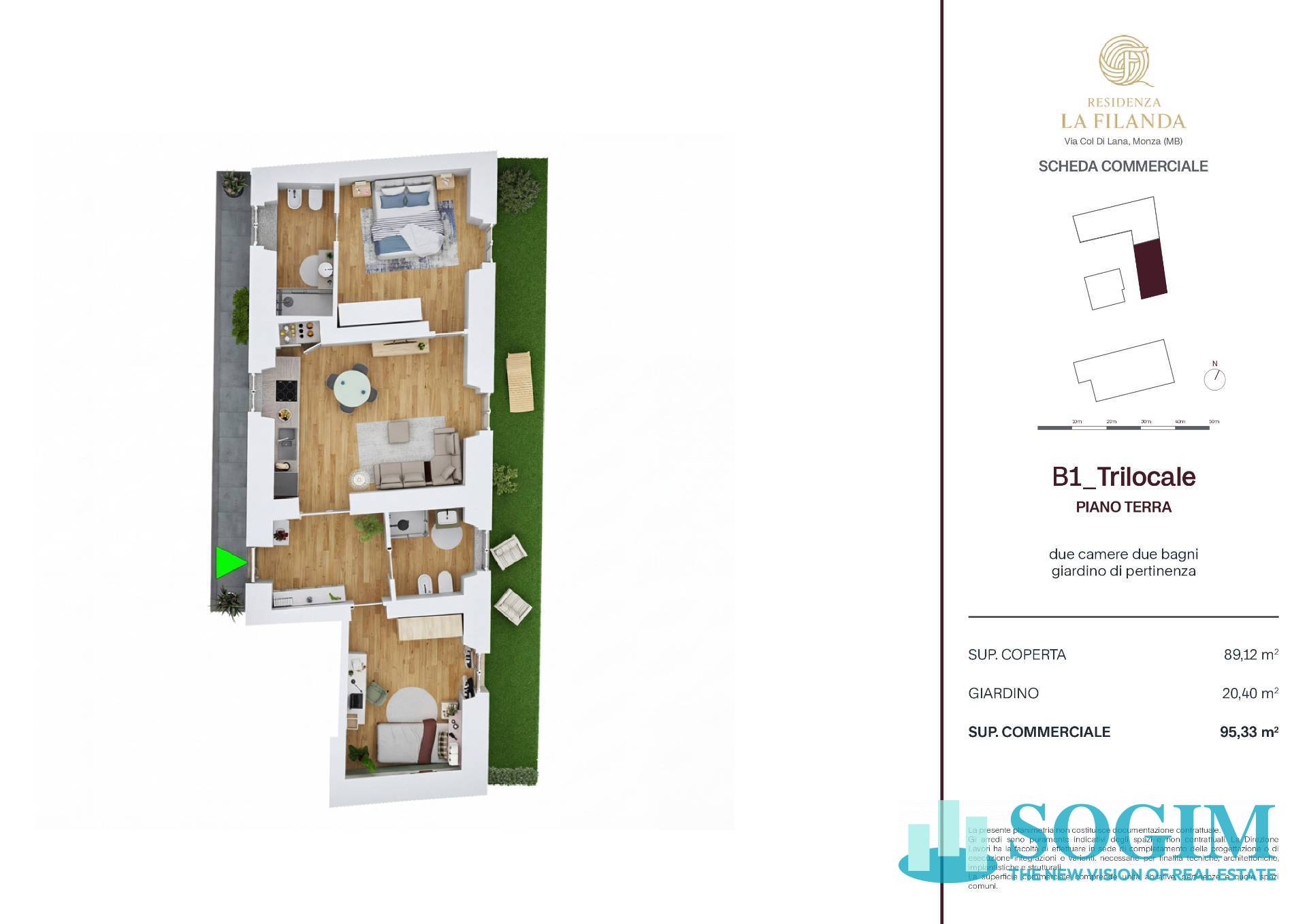 Immagine 17 di Appartamento in vendita  in Via Col di Lana 10 a Monza