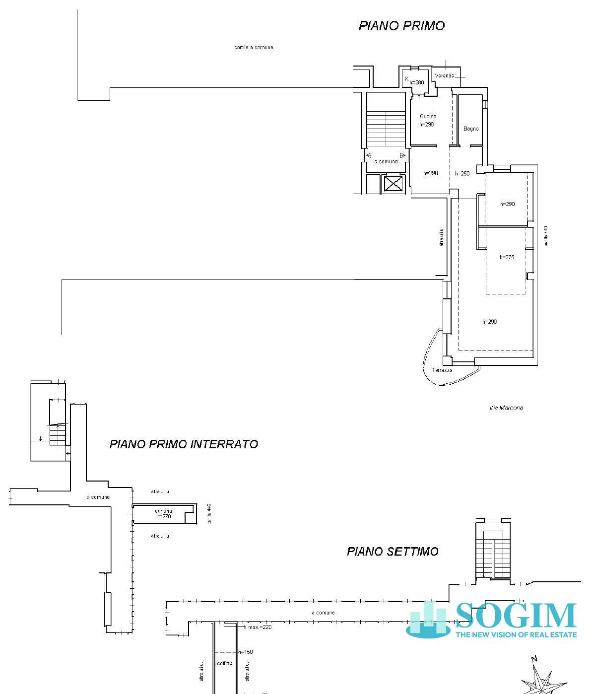 Immagine 23 di Appartamento in vendita  in via Marcona 15 a Milano