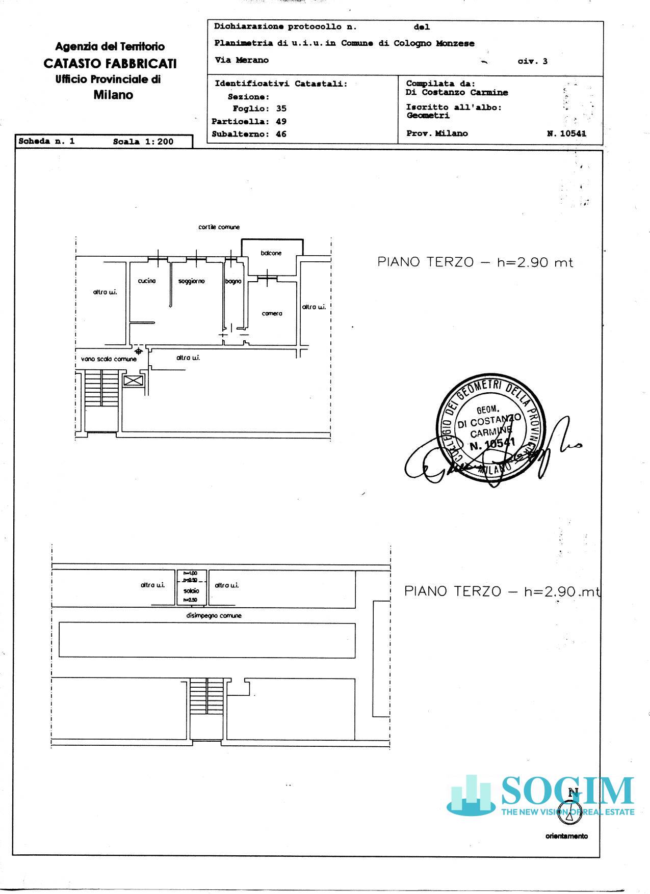 Immagine 24 di Appartamento in vendita  in via merano 3 a Cologno Monzese