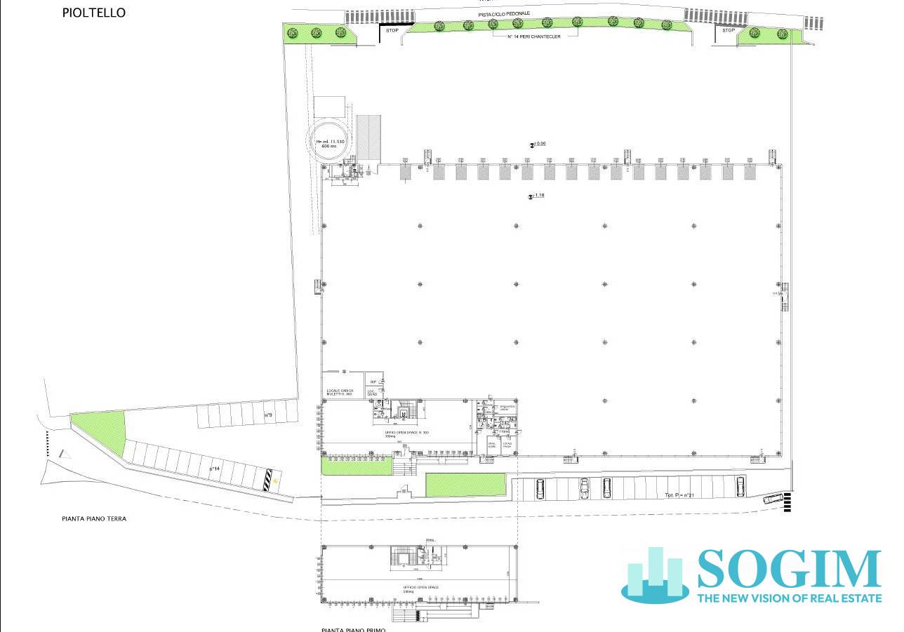 Immagine 4 di Capannone industriale in affitto  a Pioltello