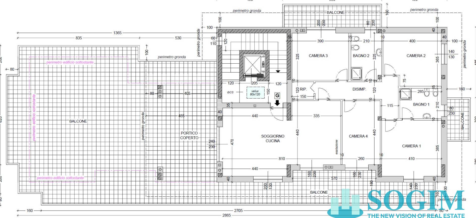 Immagine 17 di Attico in vendita  in Via Annone snc a Monza