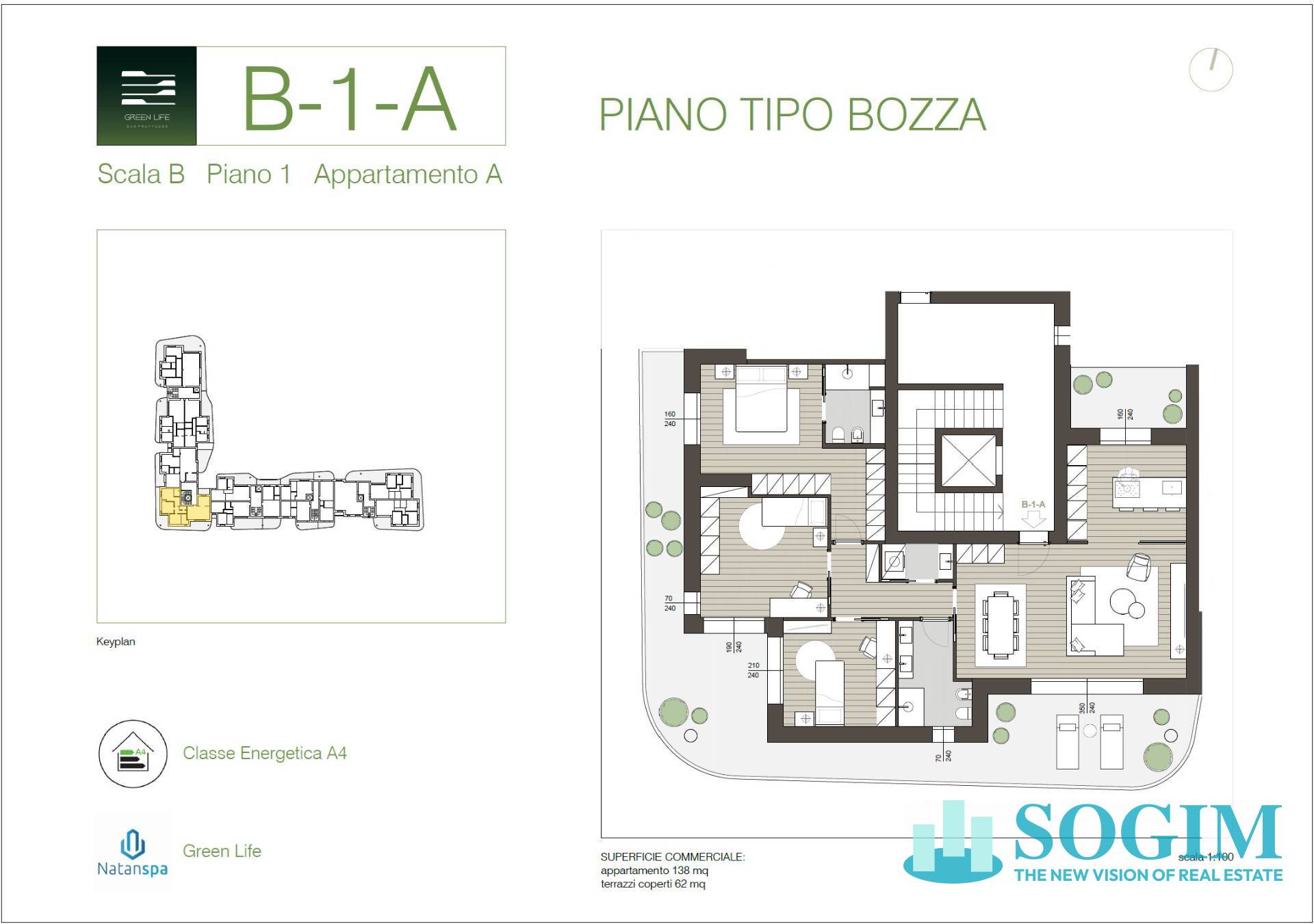 Immagine 7 di Appartamento in vendita  in via Tazzoli 15 a Monza