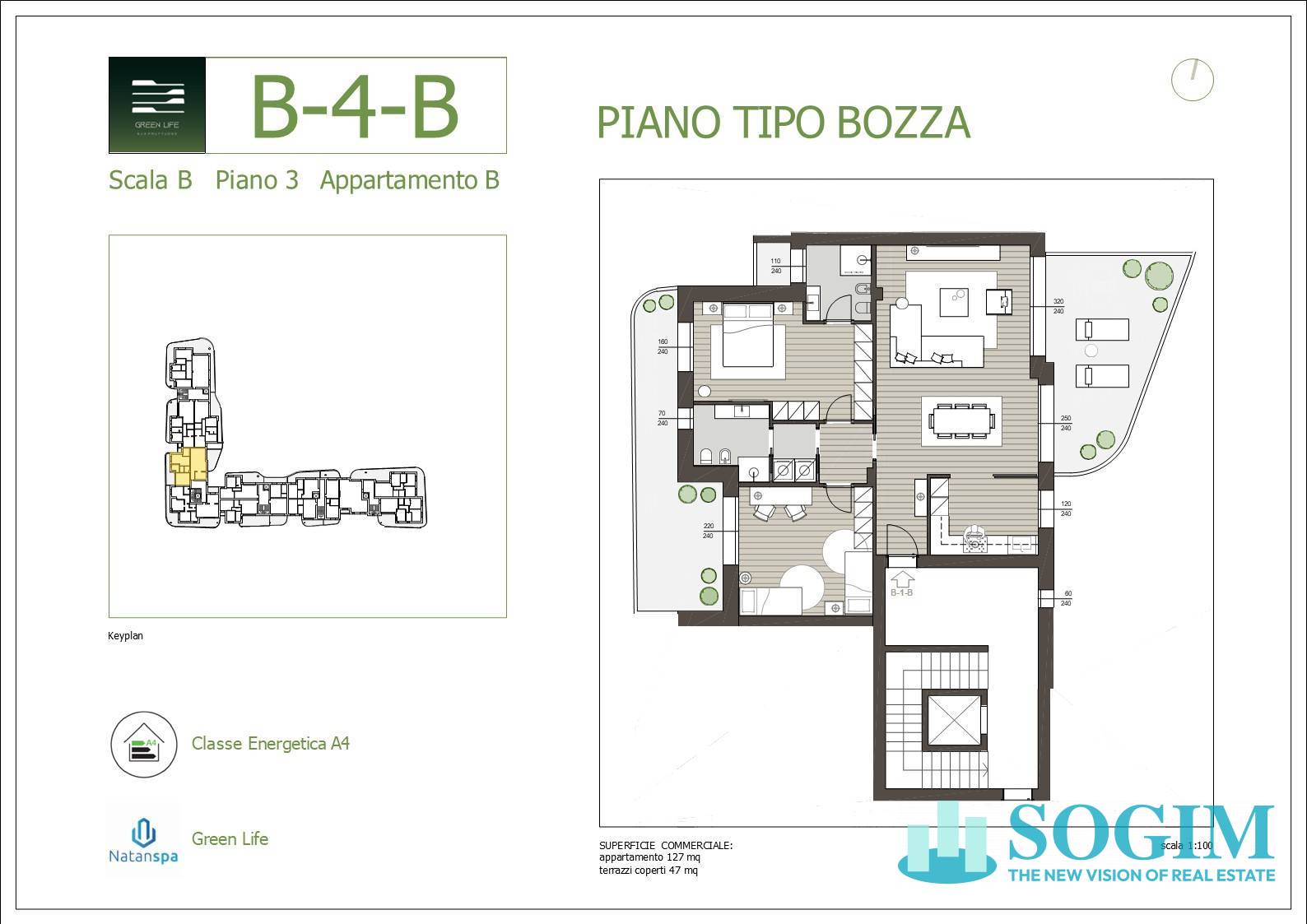 Immagine 7 di Appartamento in vendita  in via Tazzoli 15 a Monza