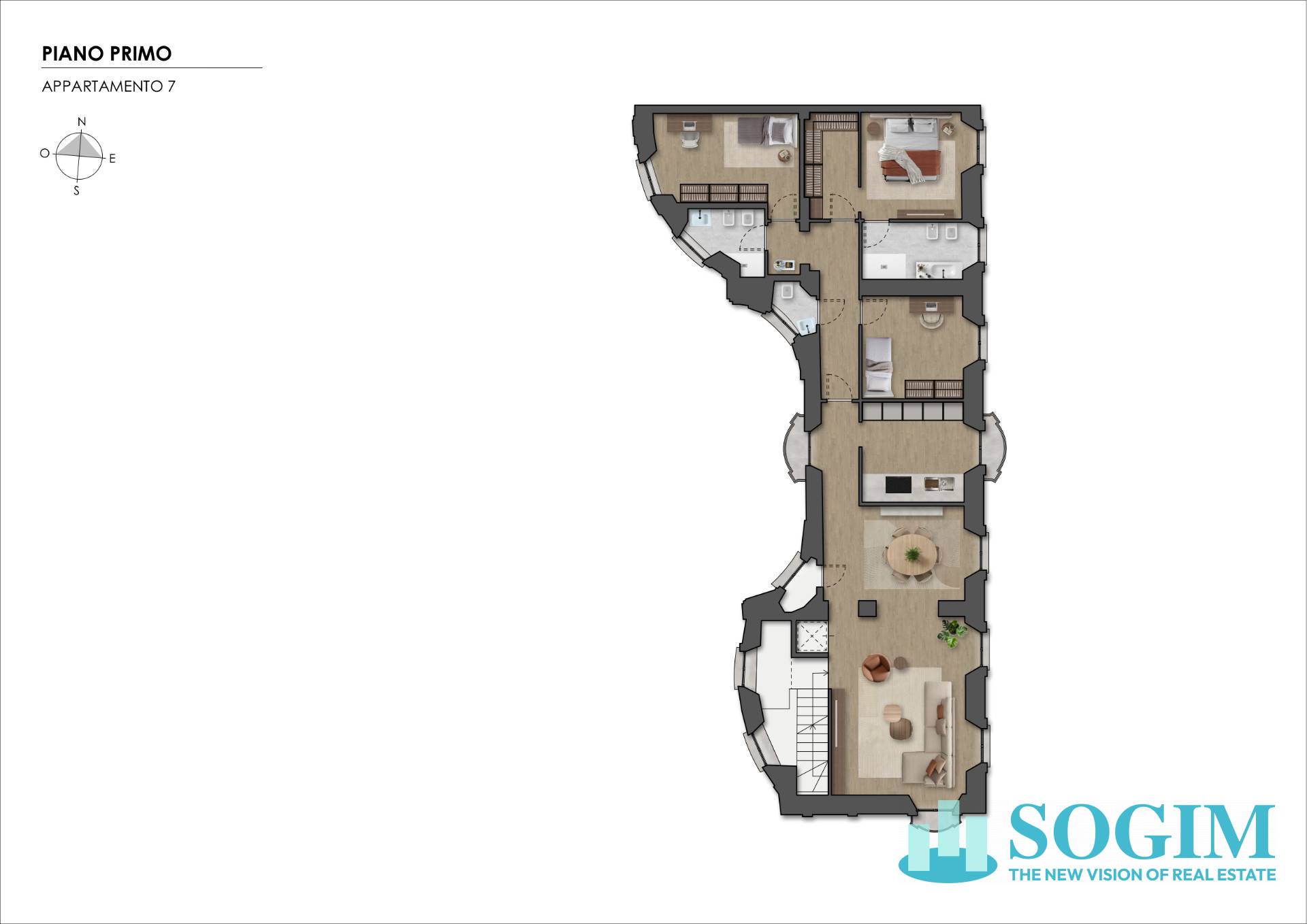 Immagine 37 di Appartamento in vendita  in Via Manzoni 5/7 a Monza