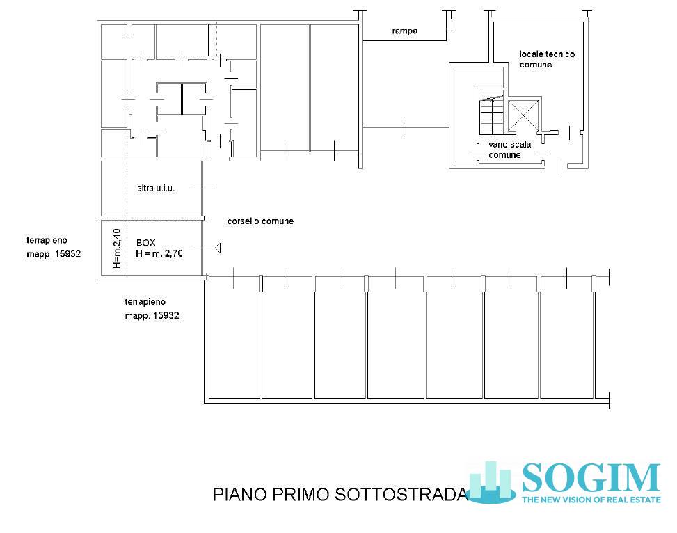 Immagine 21 di Box auto in vendita  in via trento 2 a Mariano Comense