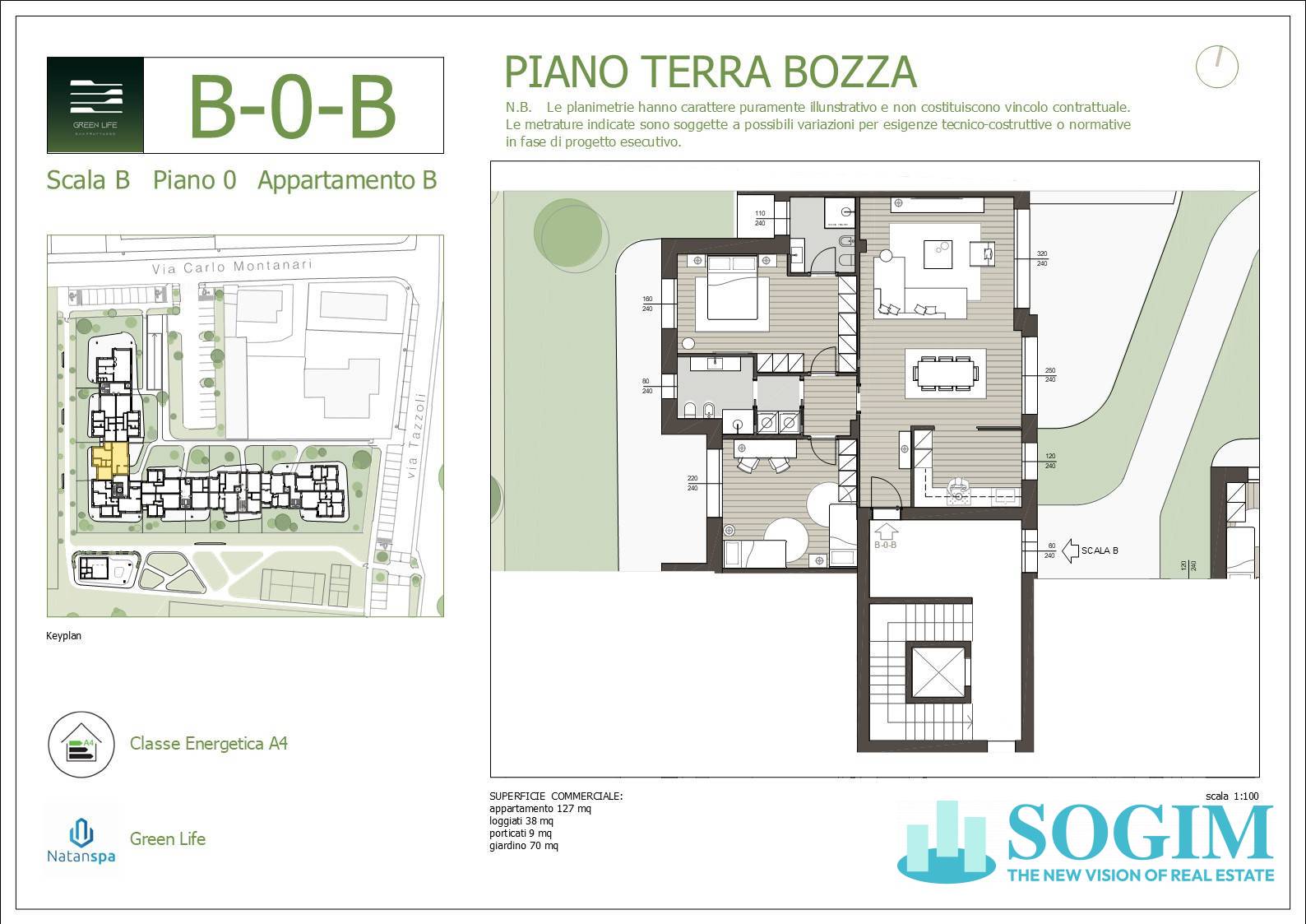 Immagine 10 di Appartamento in vendita  in via Tazzoli 15 a Monza