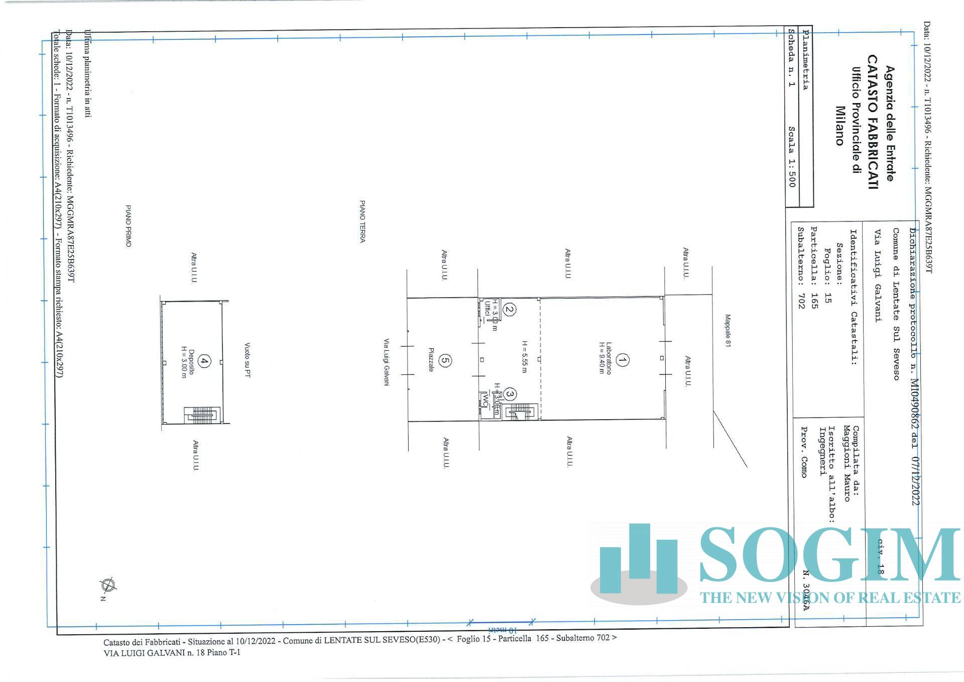 Immagine 29 di Capannone industriale in affitto  in via Delle Industrie a Lentate Sul Seveso