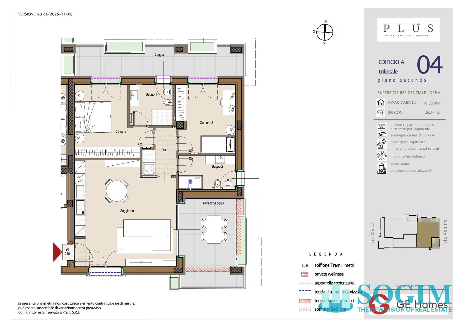 Immagine 13 di Appartamento in vendita  in via micca snc a Cologno Monzese