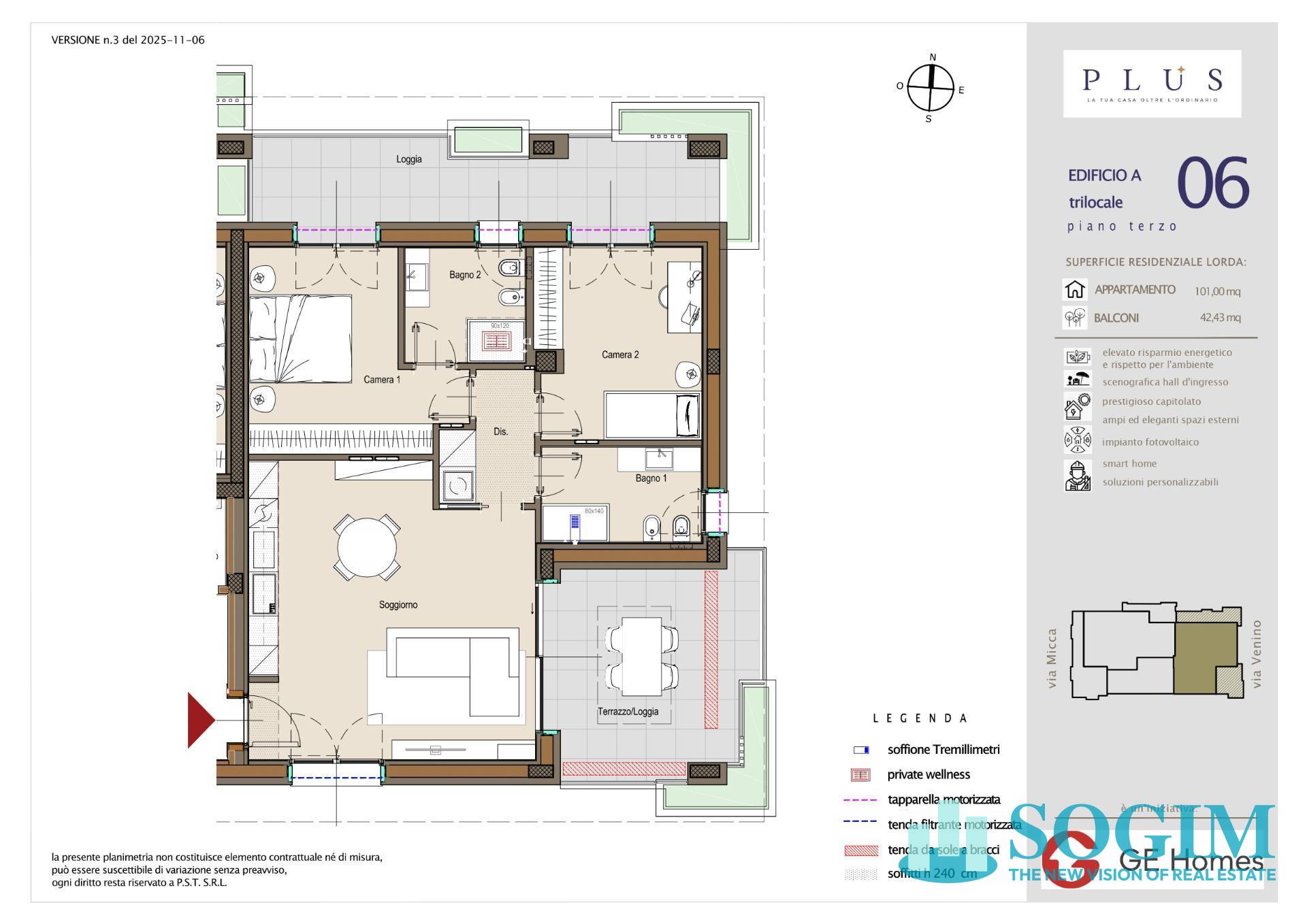 Immagine 13 di Appartamento in vendita  in via micca snc a Cologno Monzese