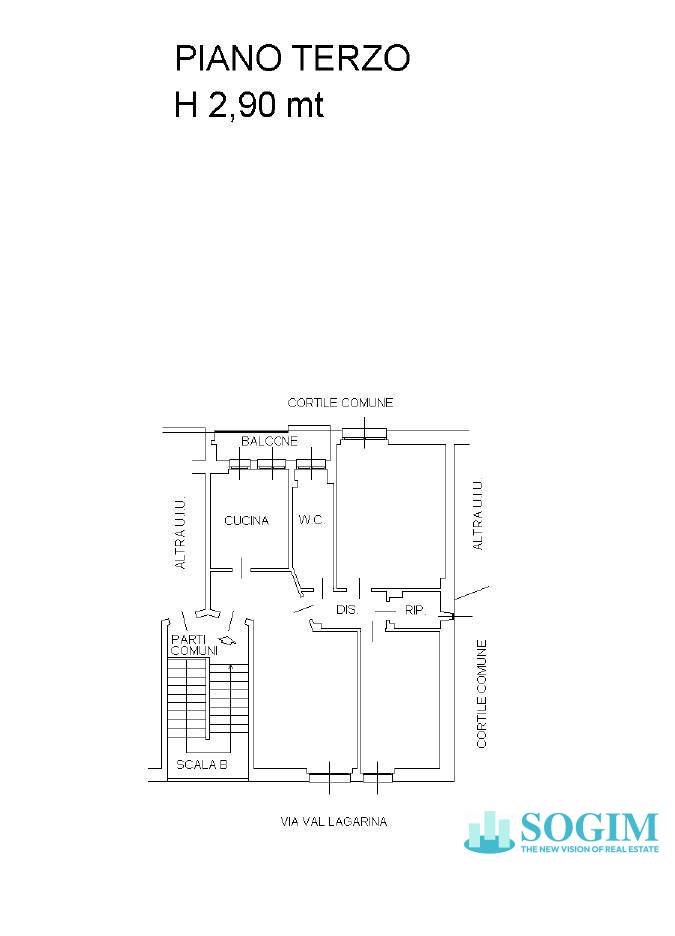 Immagine 35 di Appartamento in vendita  in Via Val Lagarina 73 a Milano