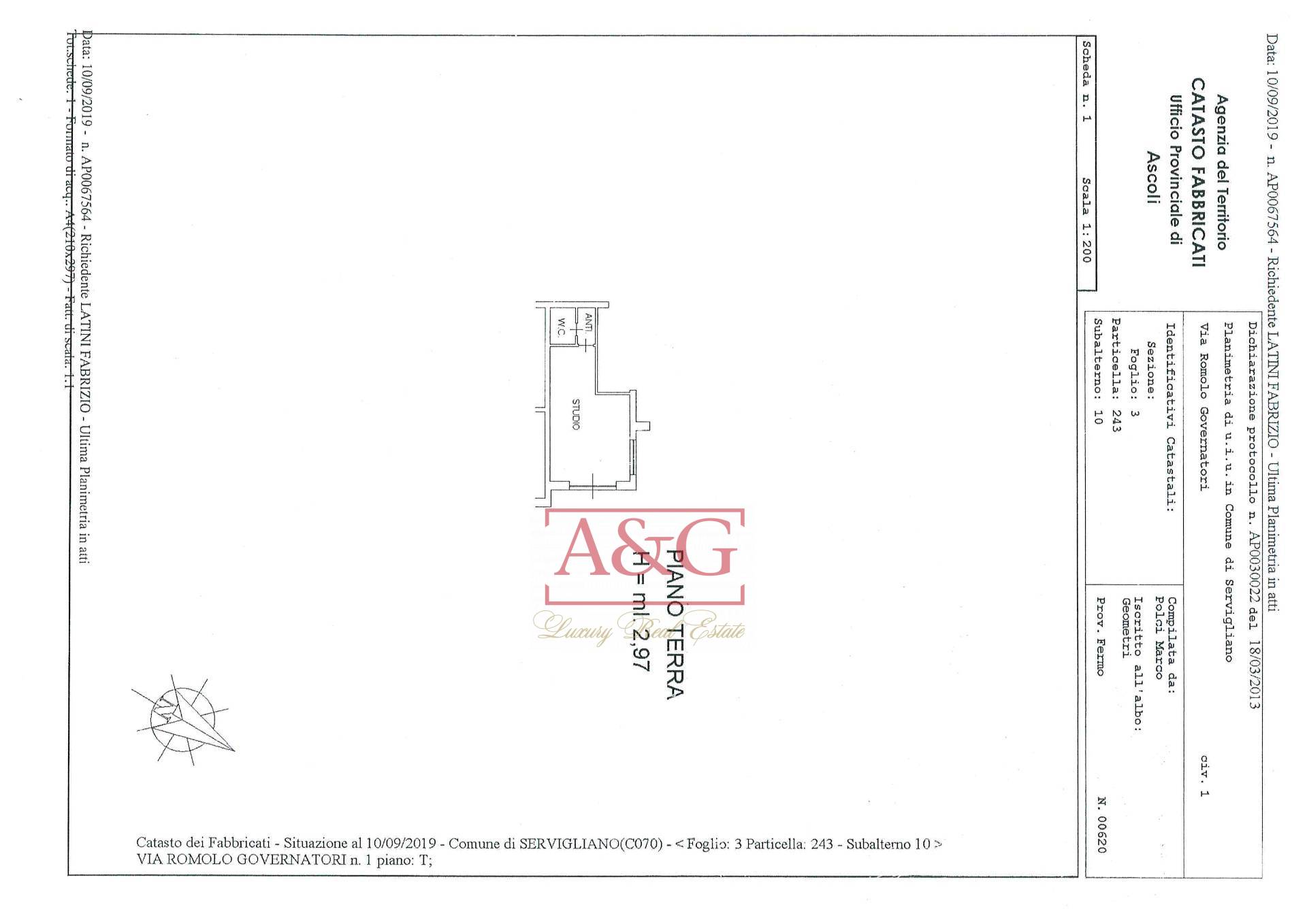 Immagine 30 di Appartamento in vendita  in contrada chiarmonte a Servigliano