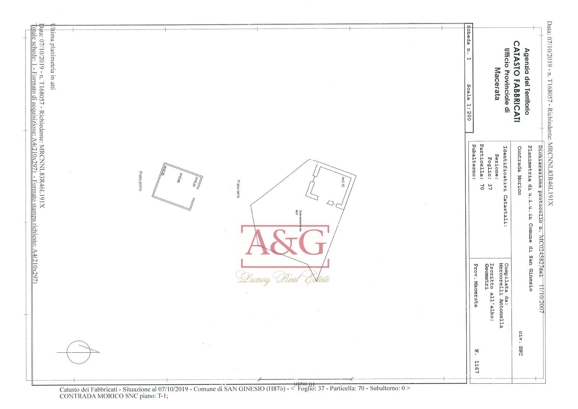 Immagine 38 di Casa indipendente in vendita  in frazione morico 15 a San Ginesio