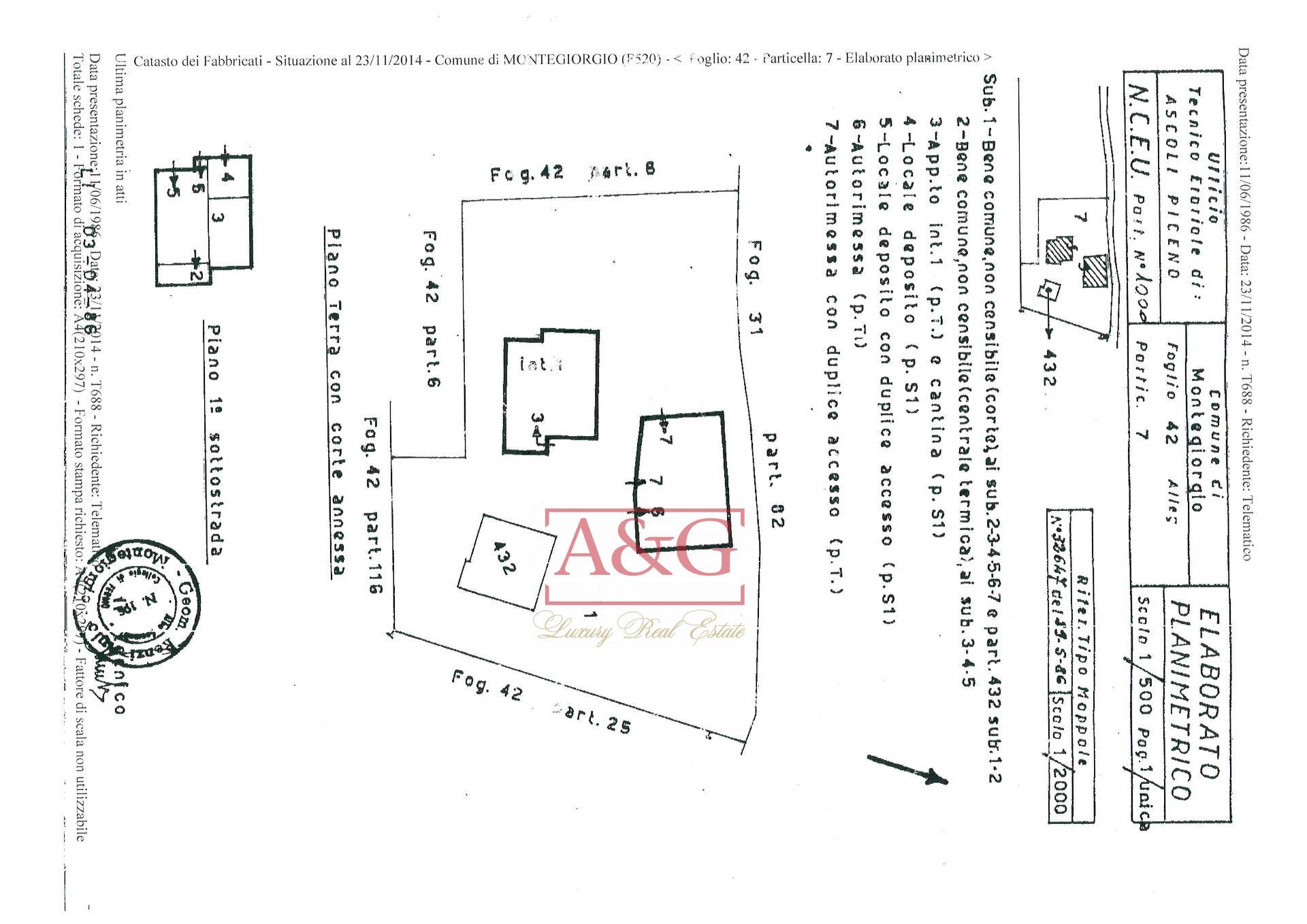 Immagine 61 di Villa in vendita  in contrada fegatara a Montegiorgio
