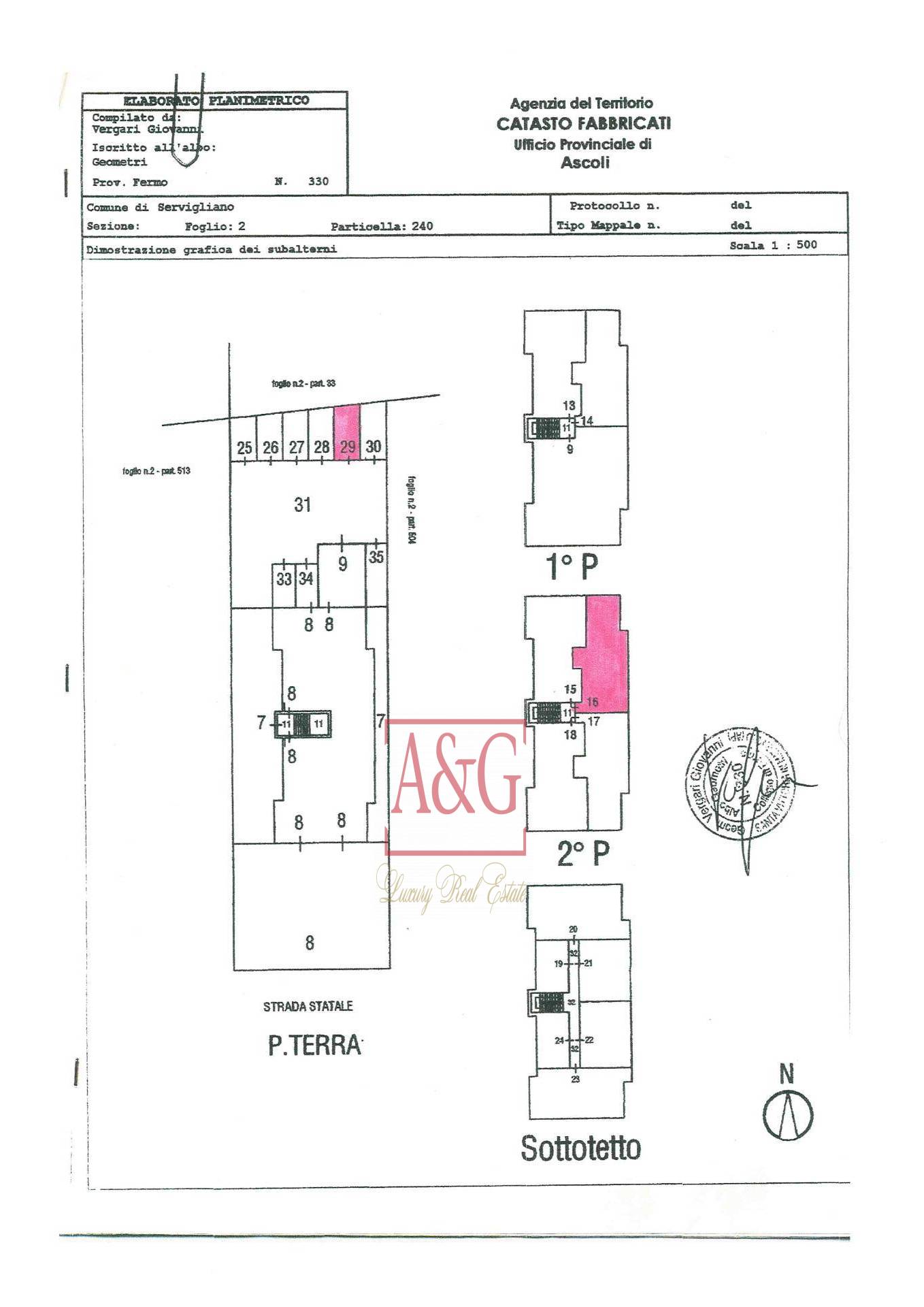 Immagine 21 di Appartamento in vendita  in Via Garibaldi 65 a Servigliano