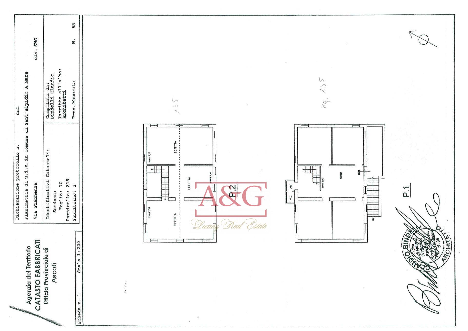 Immagine 37 di Rustico / casale in vendita  in Strada Piannenza a Sant'elpidio A Mare