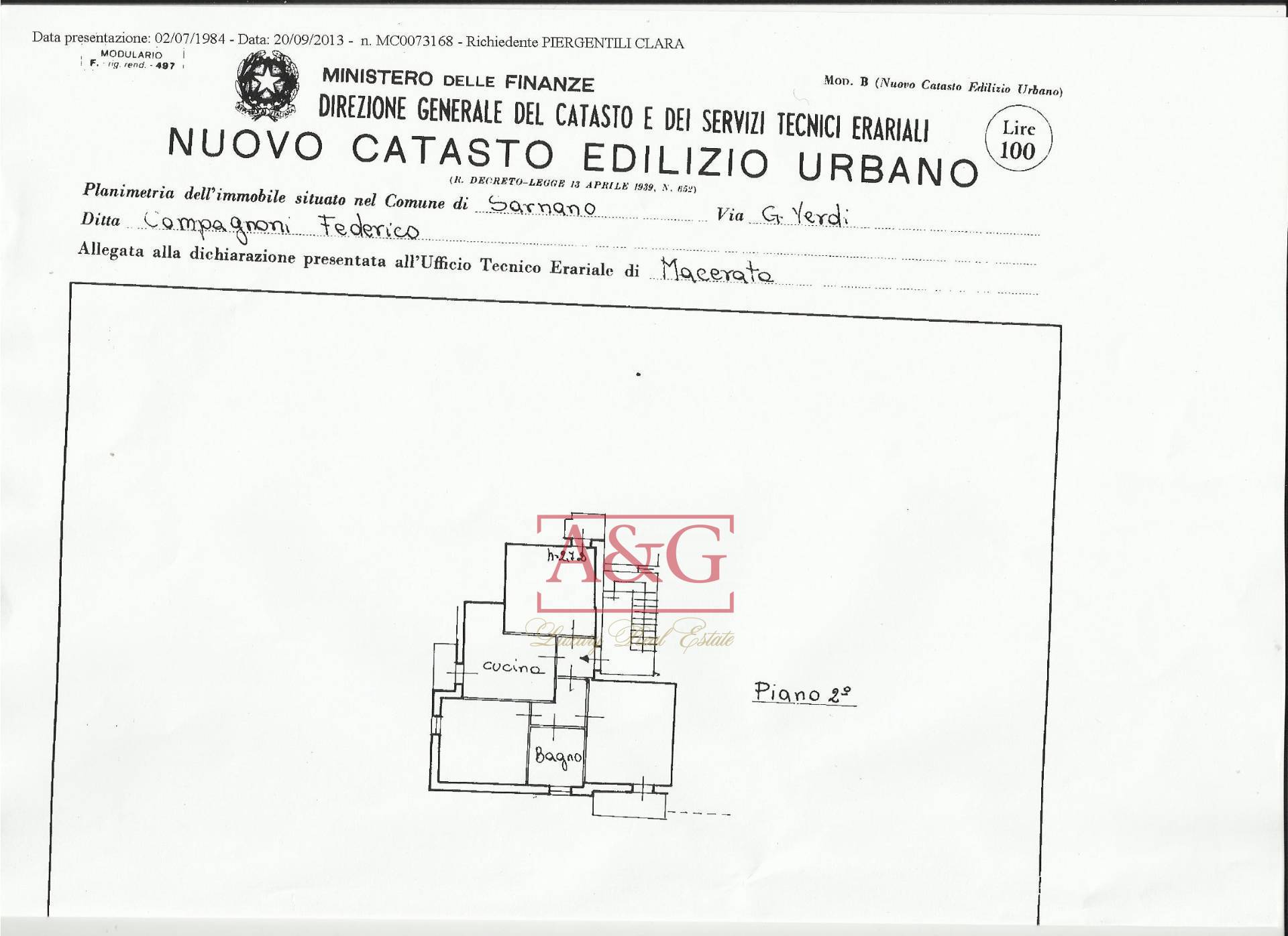 Immagine 13 di Appartamento in vendita  in Via Beniamino Gigli a Sarnano