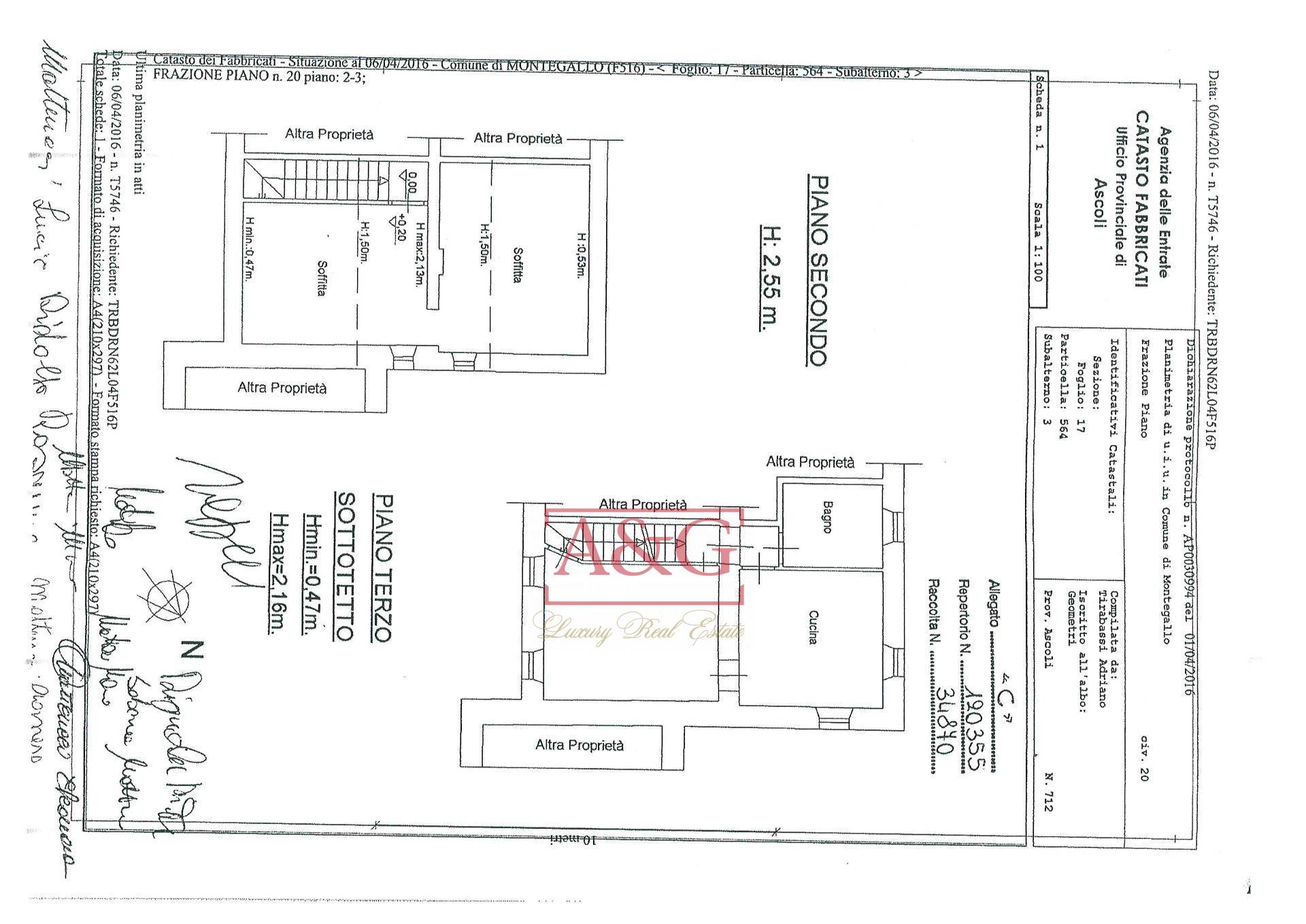 Immagine 46 di Casa indipendente in vendita  in Località Piano a Montegallo