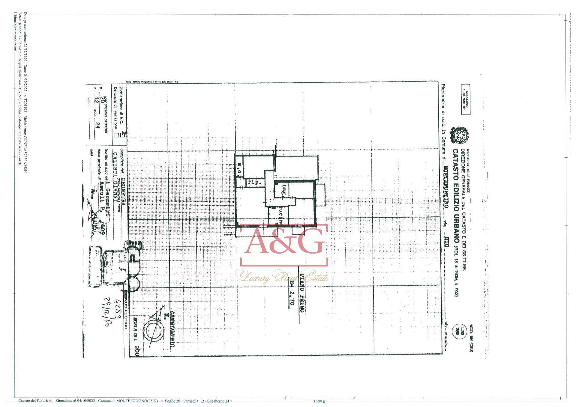 Immagine 35 di Appartamento in vendita  in Via Rio a Montefortino