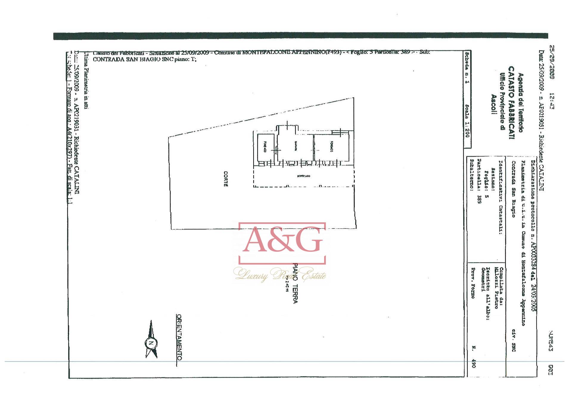 Immagine 28 di Rustico / casale in vendita  in contrada s. biagio a Montefalcone Appennino