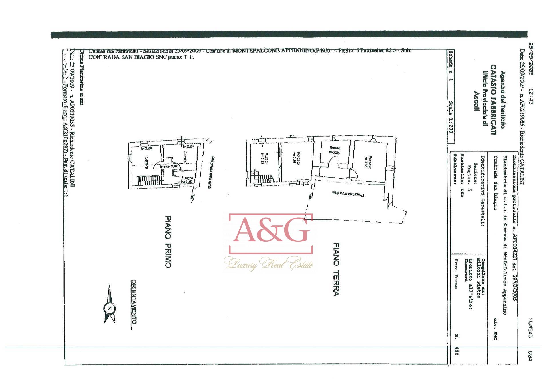 Immagine 29 di Rustico / casale in vendita  in contrada s. biagio a Montefalcone Appennino