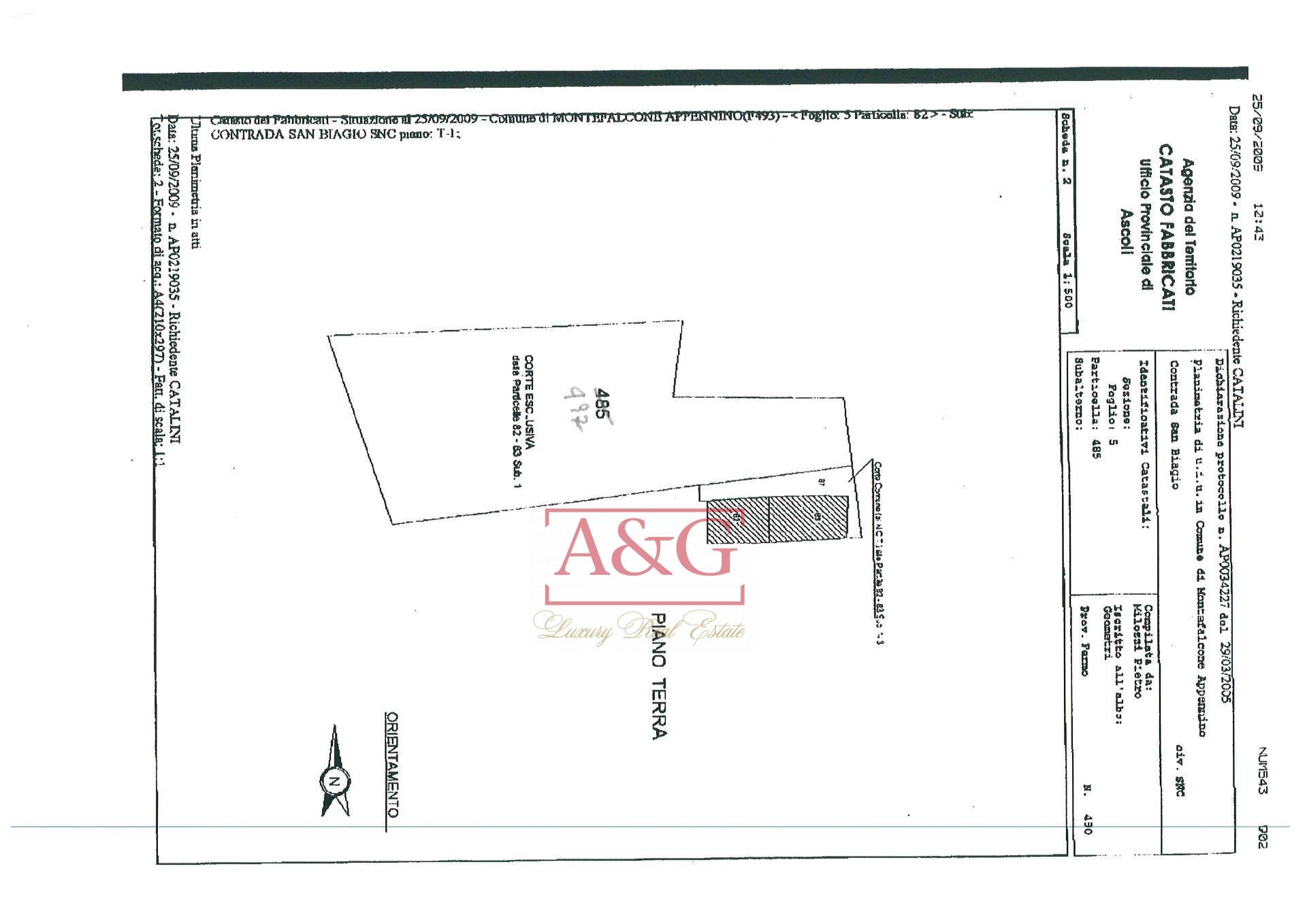 Immagine 30 di Rustico / casale in vendita  in contrada s. biagio a Montefalcone Appennino