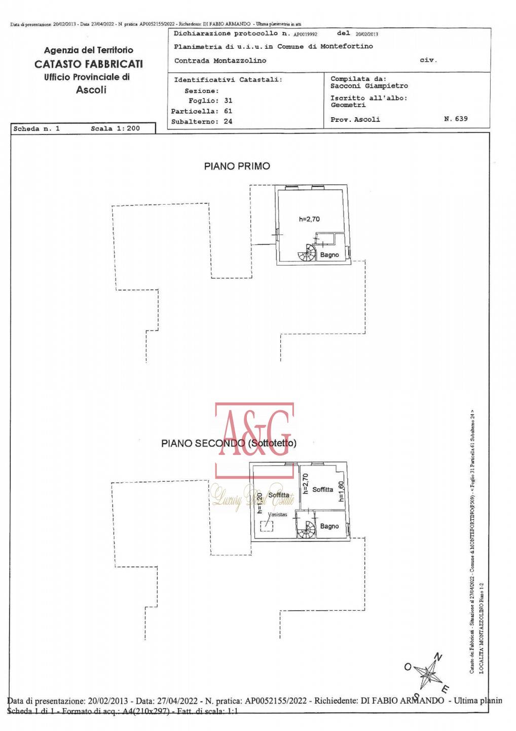 Immagine 21 di Appartamento in vendita  in Montazzolino snc a Montefortino
