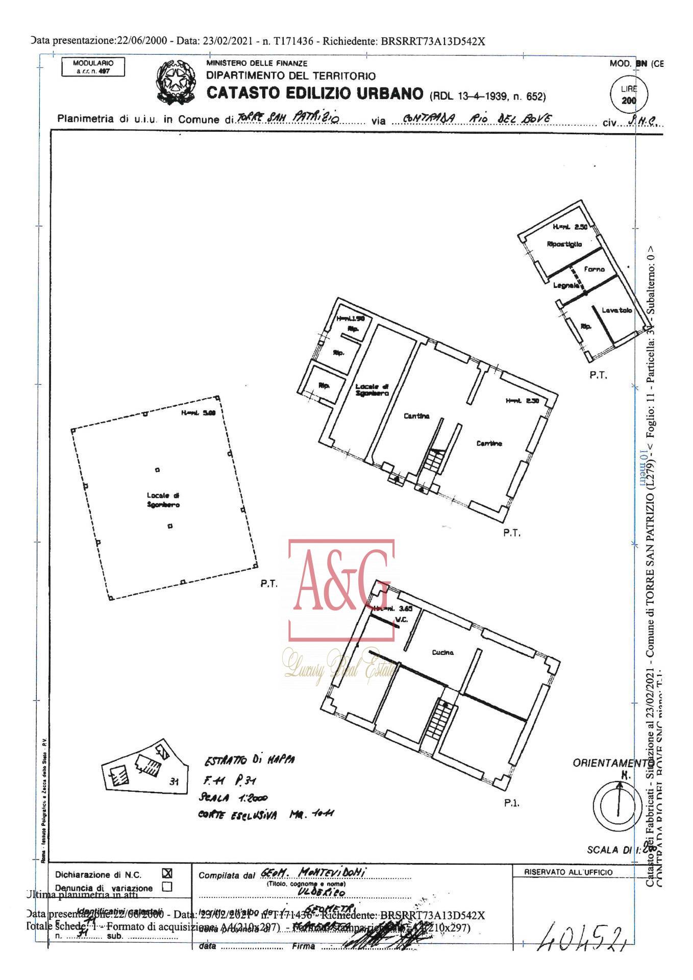 Immagine 40 di Rustico / casale in vendita  in Contrada Rio del Bove 1 a Torre San Patrizio