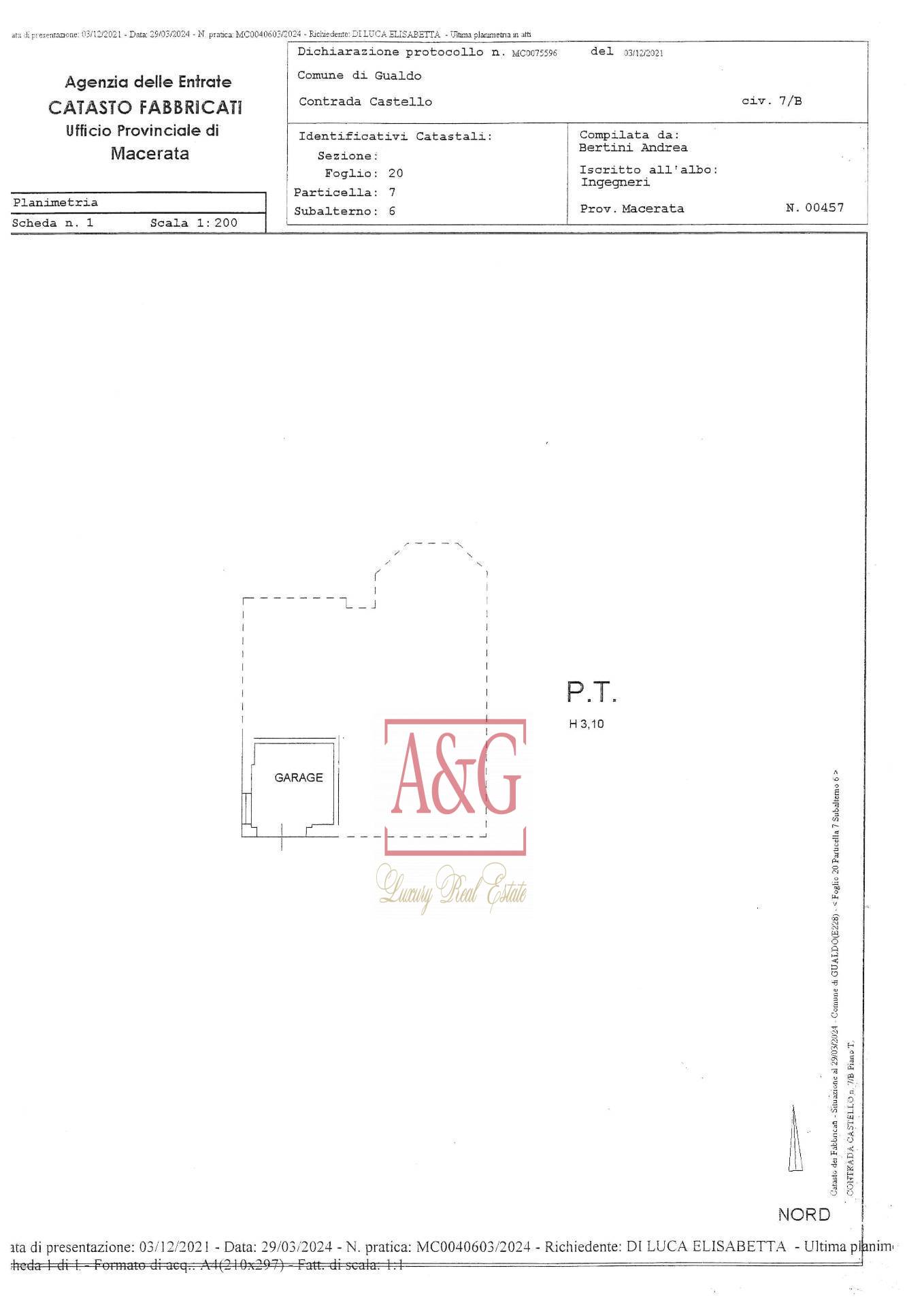 Immagine 52 di Casa semindipendente in vendita  in Contrada Castello 7/B a Gualdo