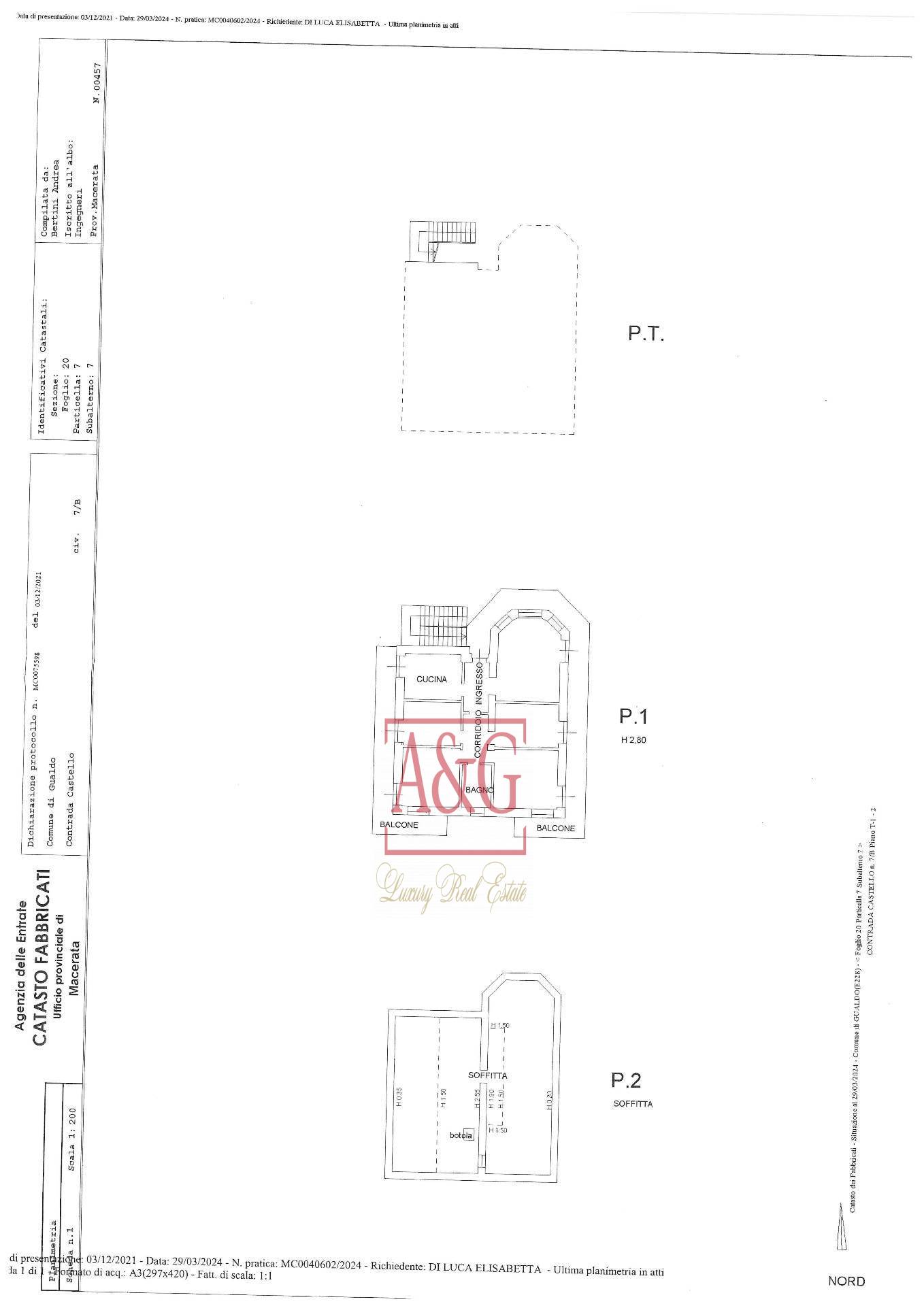 Immagine 54 di Casa semindipendente in vendita  in Contrada Castello 7/B a Gualdo