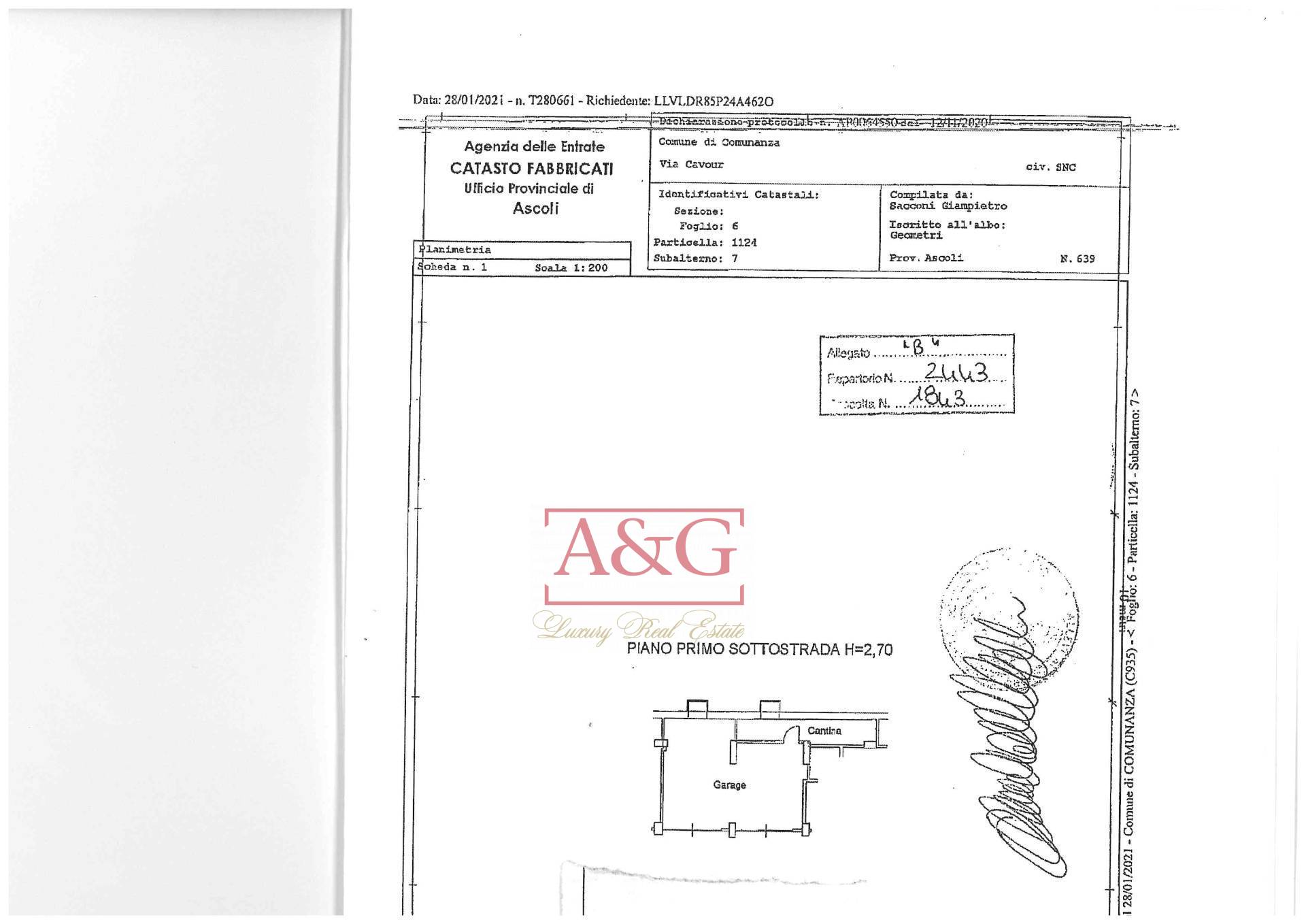 Immagine 43 di Appartamento in vendita  in Via Cavour a Comunanza