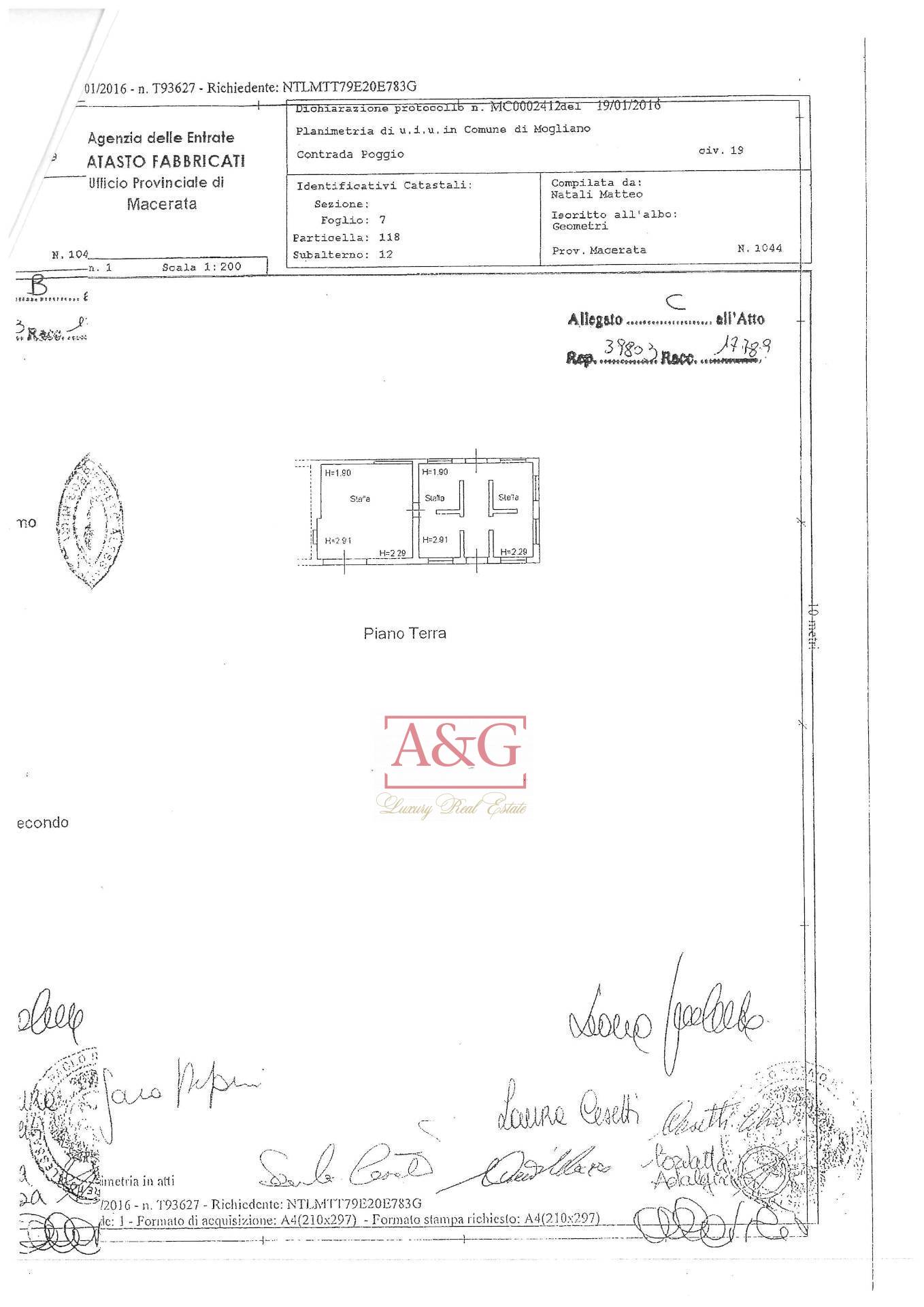 Immagine 53 di Appartamento in vendita  in CONTRADA POGGIO 19 a Mogliano