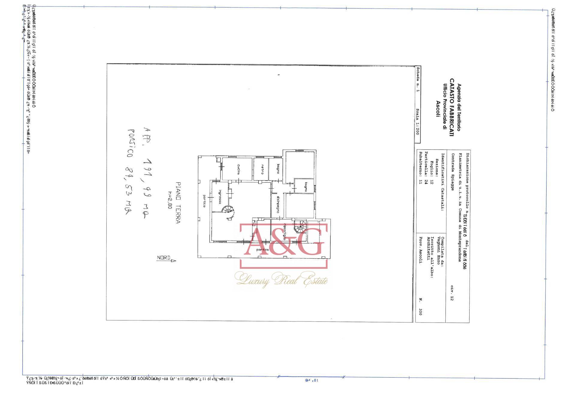 Immagine 73 di Villa in vendita  in Contrada Spiagge 12 a Monteprandone