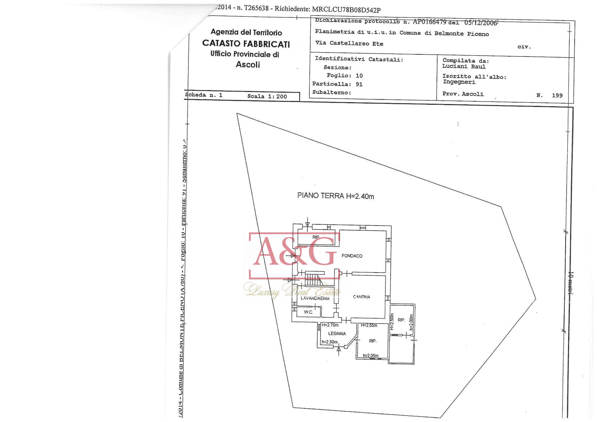 Immagine 51 di Casa indipendente in vendita  in Via Castellarso Ete 59/A a Belmonte Piceno