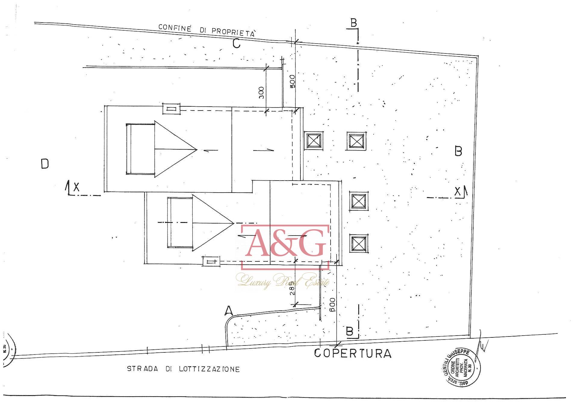 Immagine 44 di Casa semindipendente in vendita  in Contrada San Liberato SNC a San Ginesio