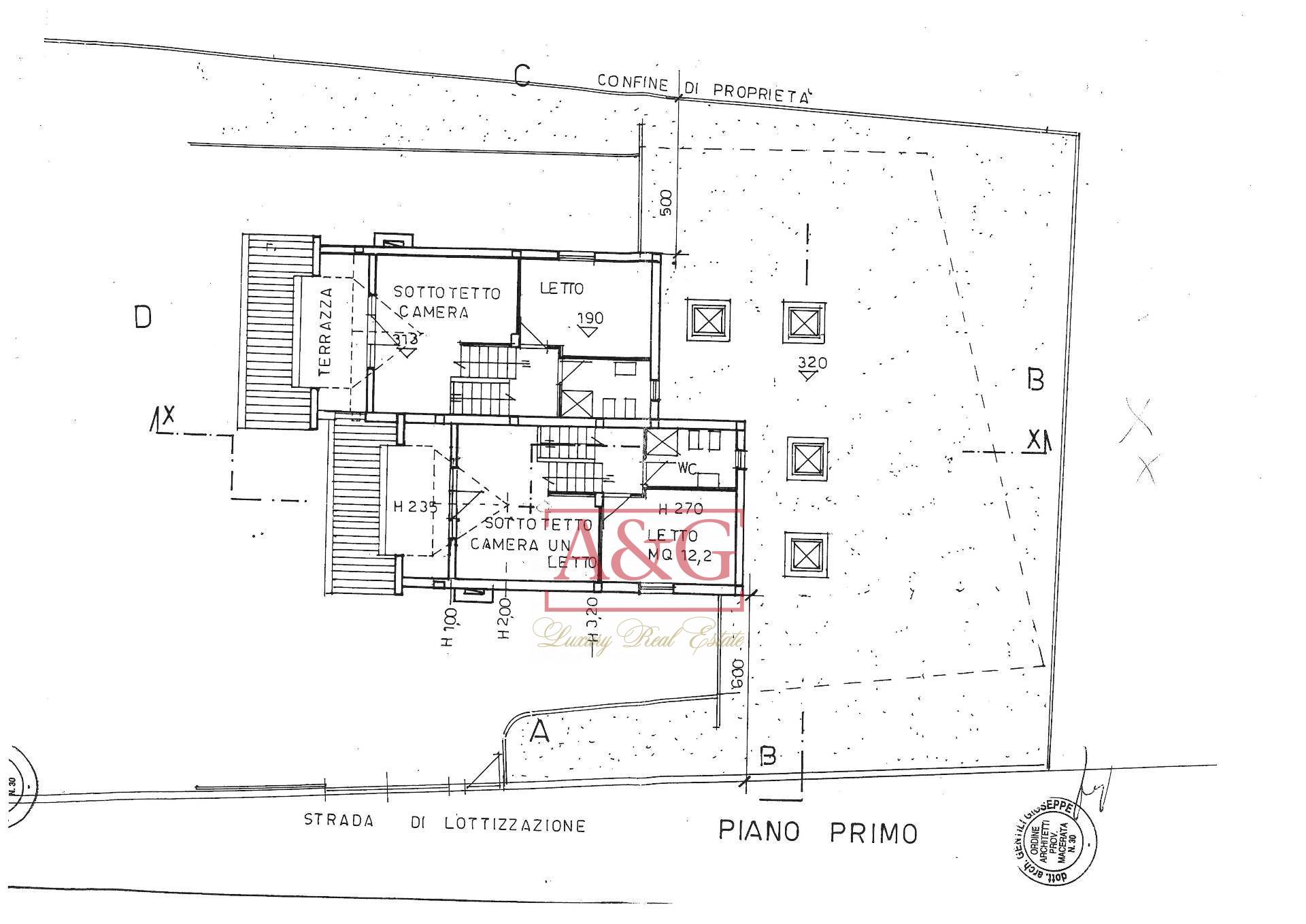 Immagine 45 di Casa semindipendente in vendita  in Contrada San Liberato SNC a San Ginesio