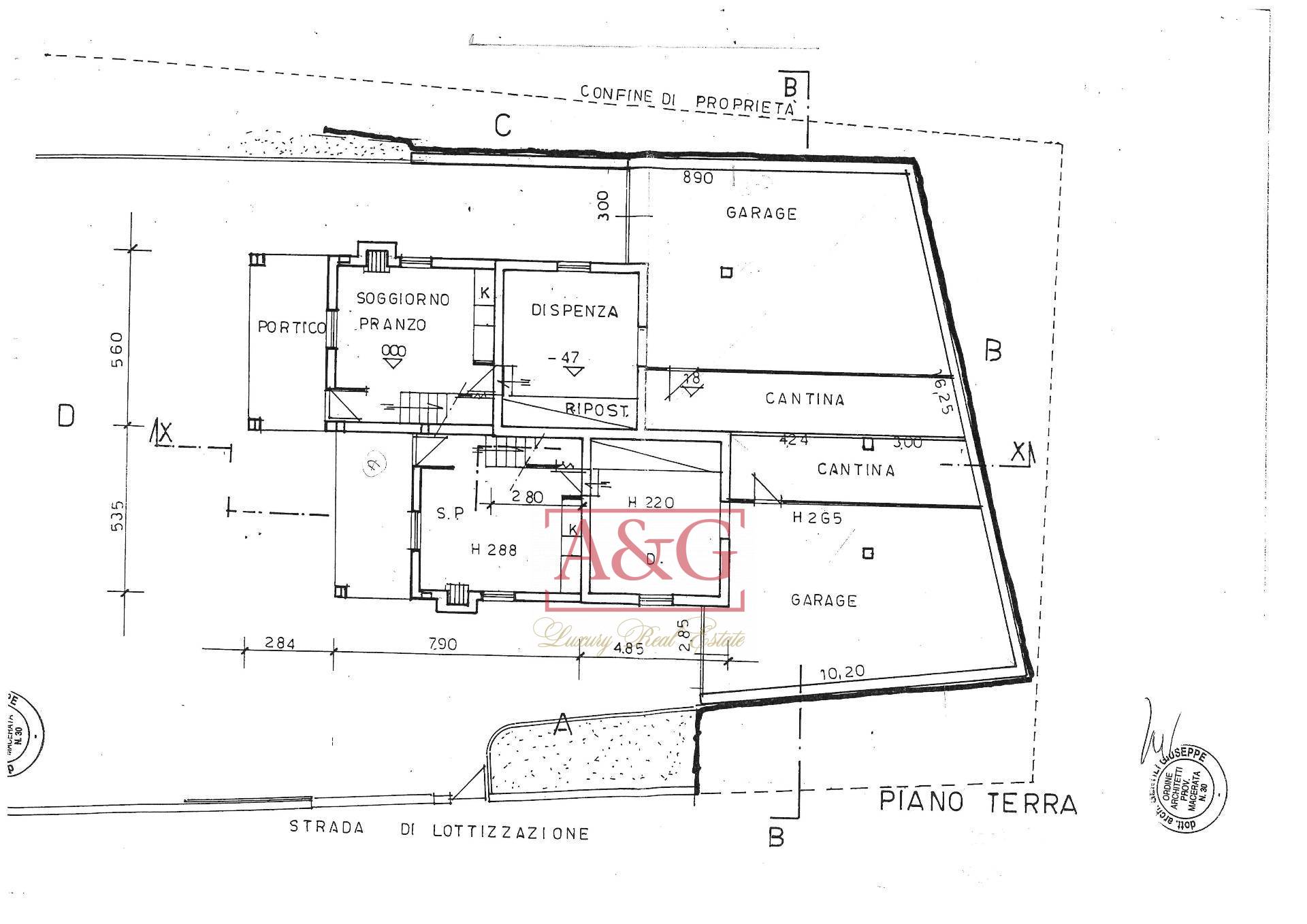 Immagine 46 di Casa semindipendente in vendita  in Contrada San Liberato SNC a San Ginesio