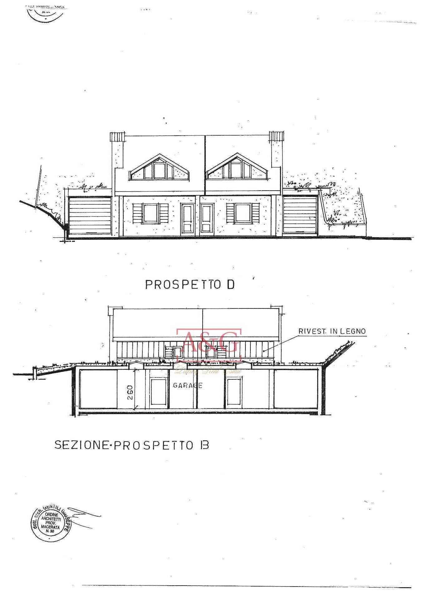 Immagine 48 di Casa semindipendente in vendita  in Contrada San Liberato SNC a San Ginesio