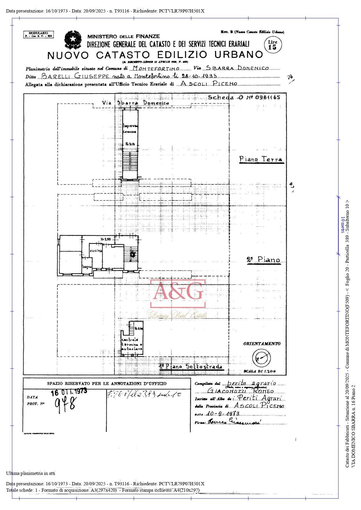 Immagine 22 di Appartamento in vendita  in via domenico sbarra 16 a Montefortino