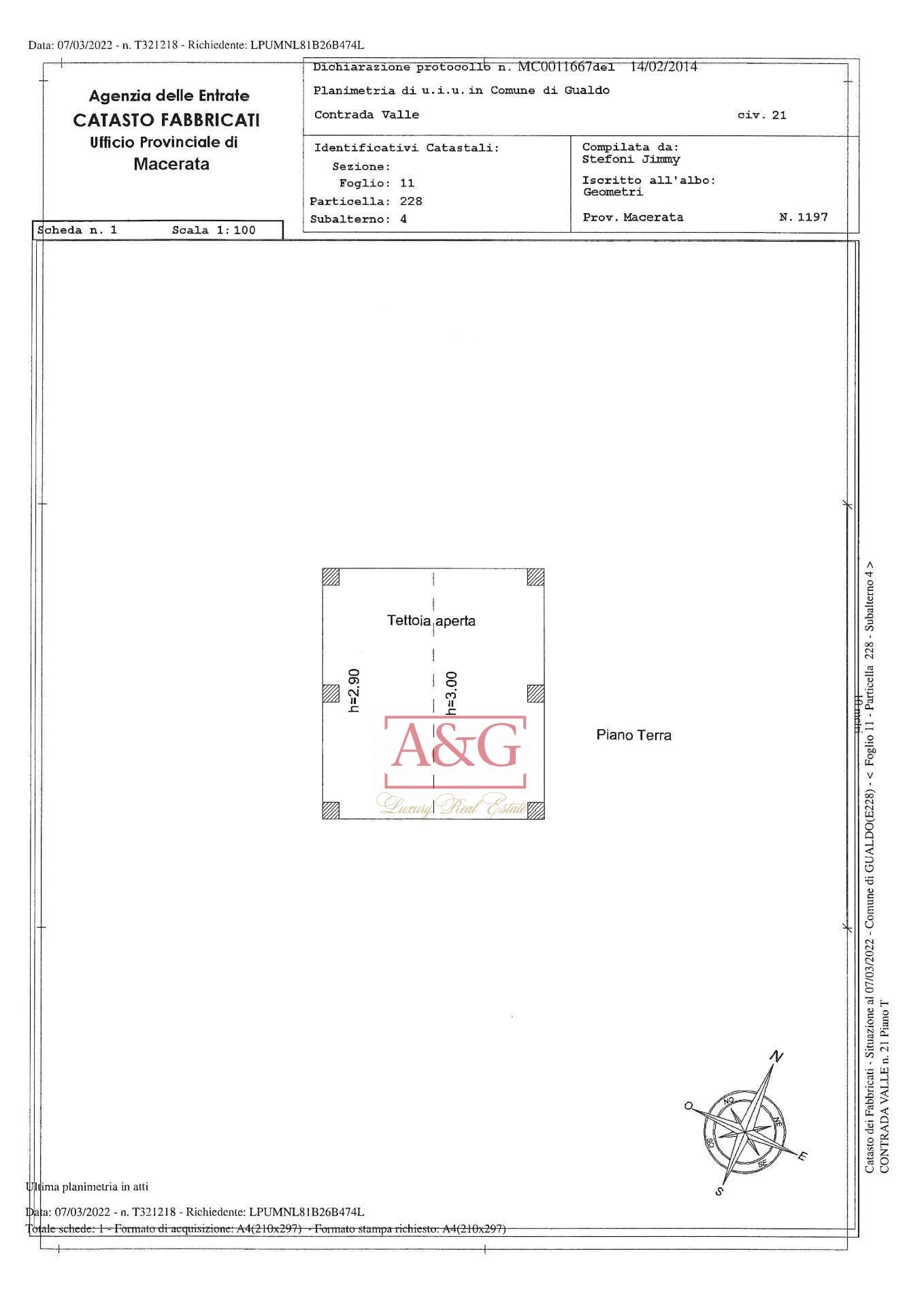 Immagine 61 di Rustico / casale in vendita  in C.DA VALLE a Gualdo