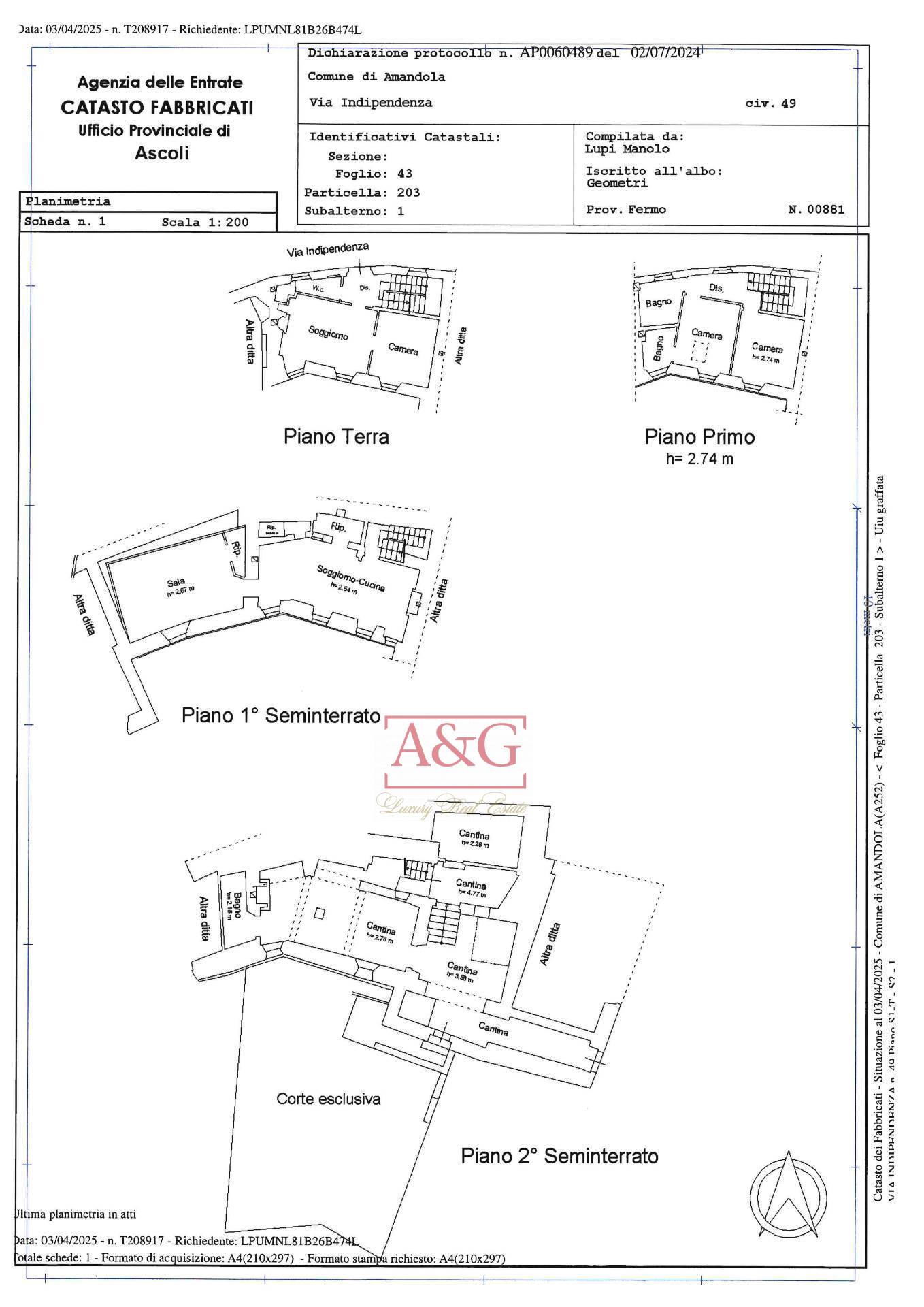 Immagine 63 di Casa indipendente in vendita  in Via Indipendenza 49 a Amandola