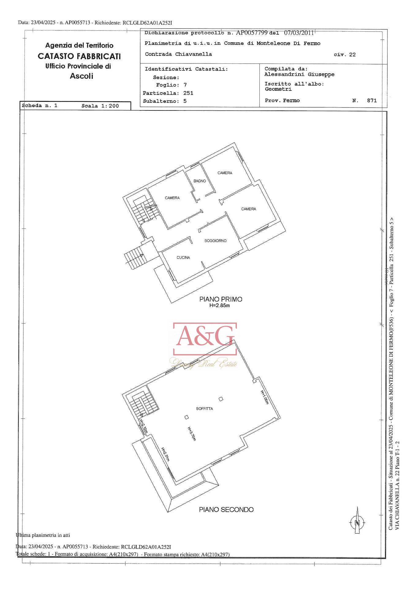 Immagine 55 di Casa indipendente in vendita  in Via Chiavanella 22 a Monteleone Di Fermo