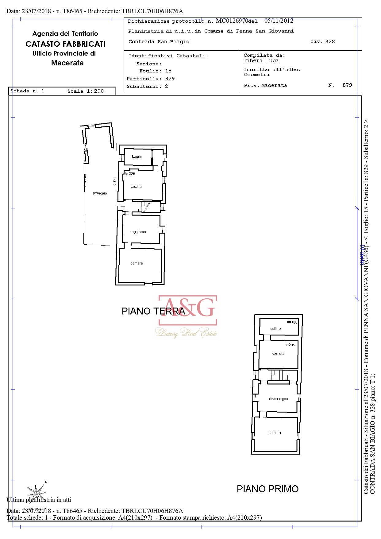 Immagine 41 di Rustico / casale in vendita  in Contrada Saan Biagio 328 a Penna San Giovanni