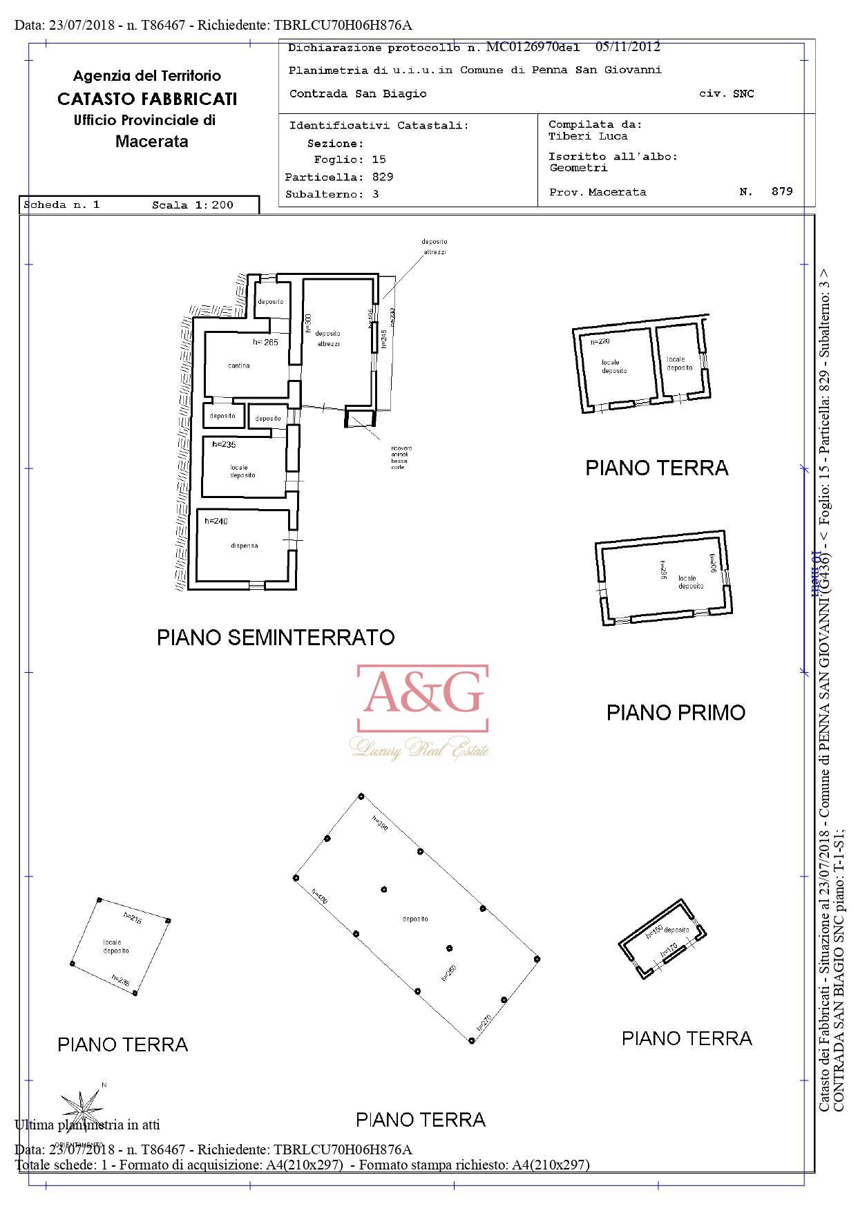 Immagine 42 di Rustico / casale in vendita  in Contrada Saan Biagio 328 a Penna San Giovanni