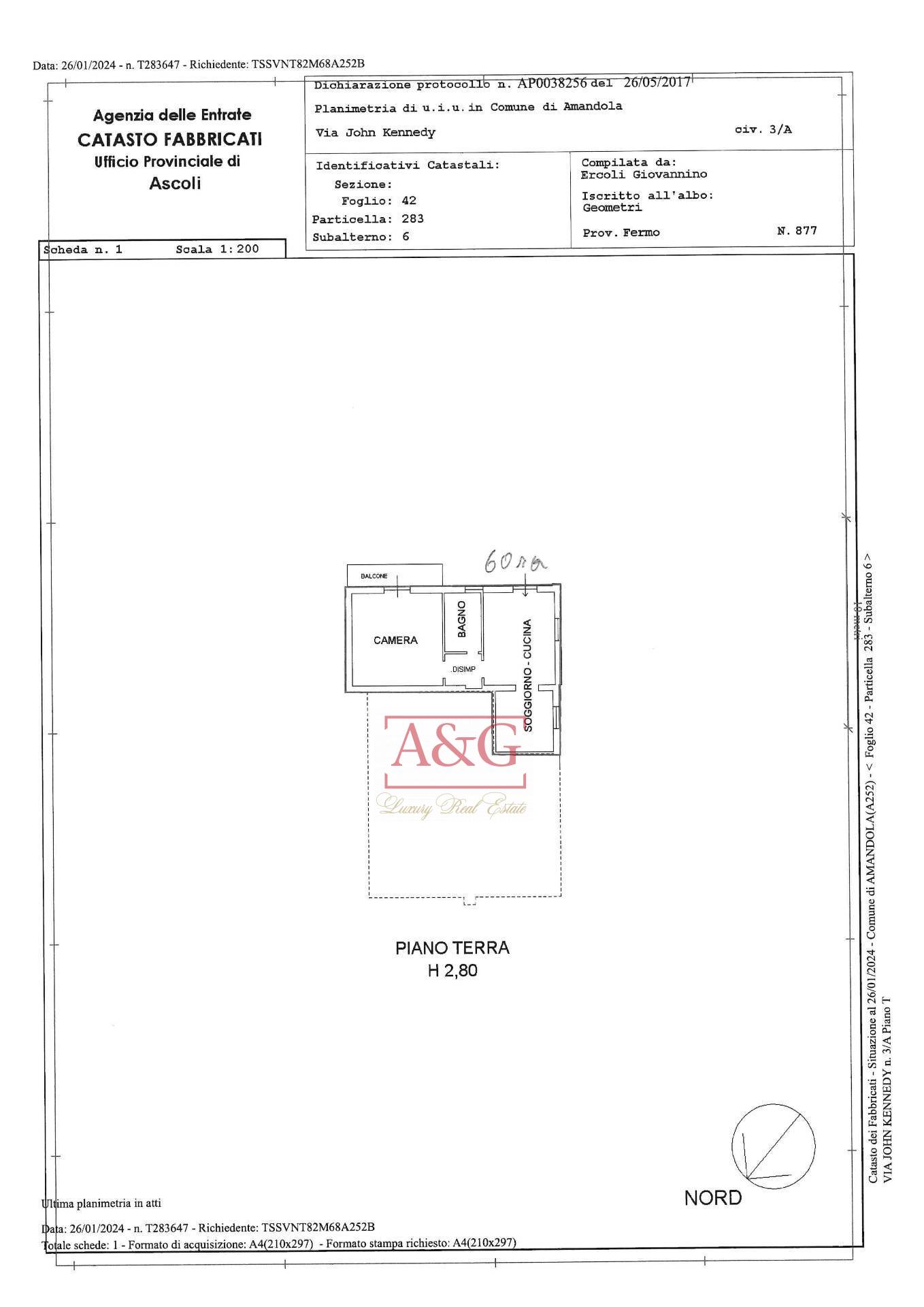 Immagine 26 di Appartamento in vendita  in Via John Fitzgerald Kennedy 3/A a Amandola