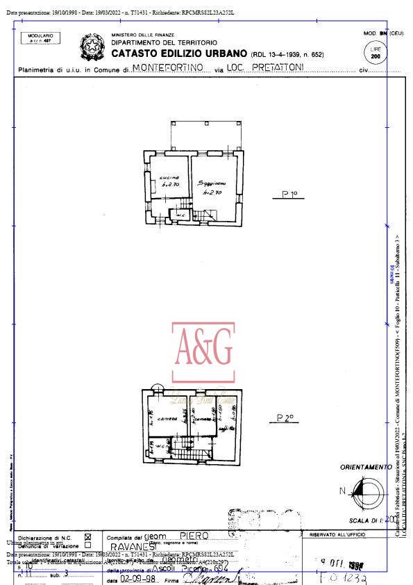 Immagine 129 di Villa in vendita  in contrada Pretattoni snc a Montefortino