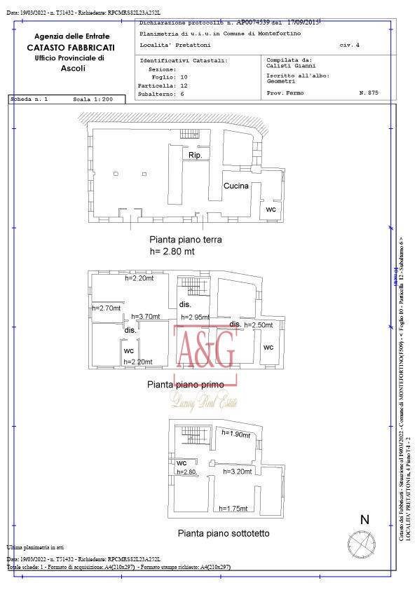 Immagine 130 di Villa in vendita  in contrada Pretattoni snc a Montefortino