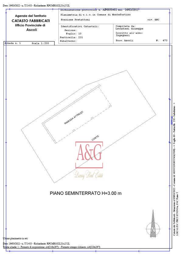 Immagine 131 di Villa in vendita  in contrada Pretattoni snc a Montefortino