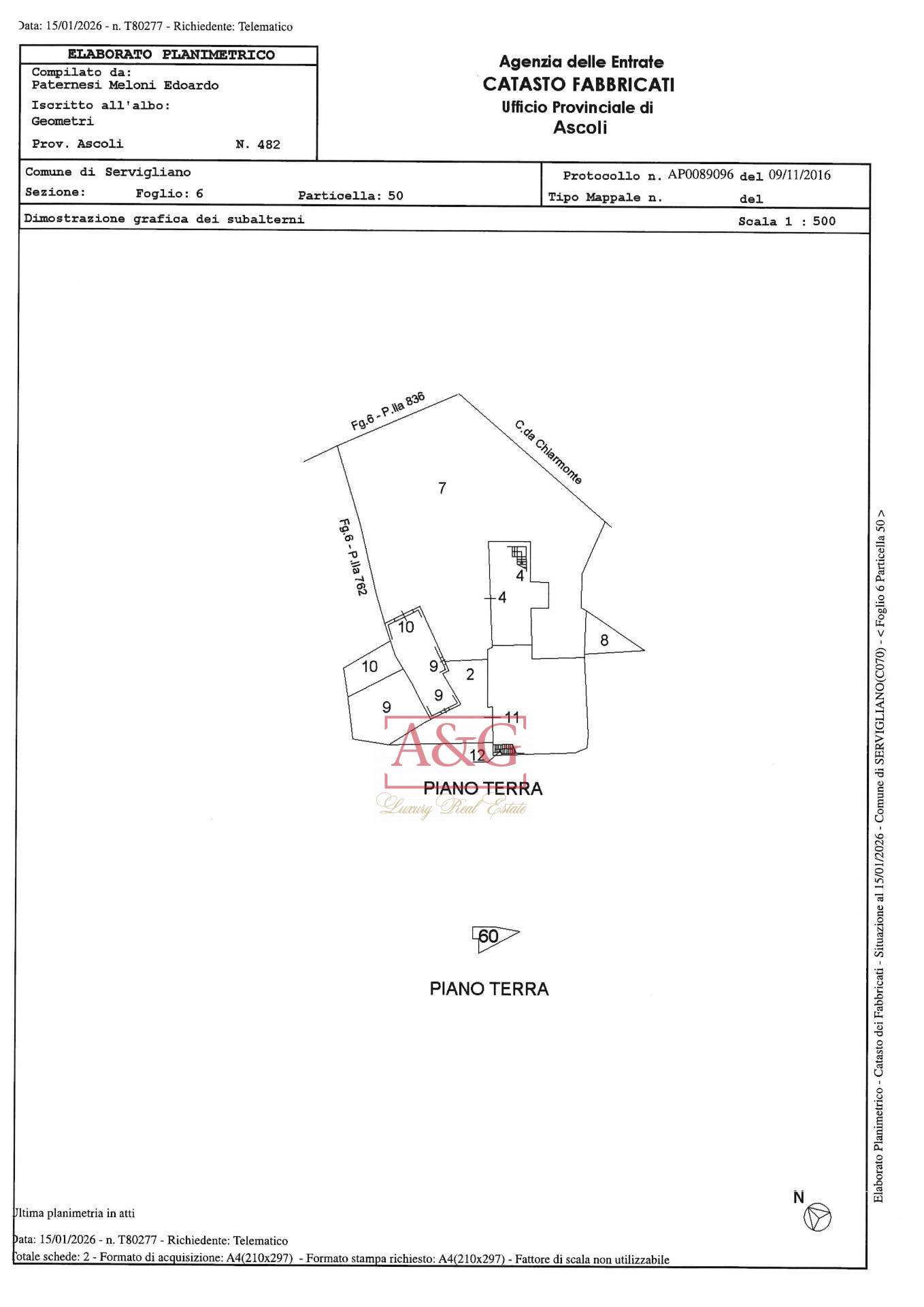 Immagine 40 di Casa indipendente in vendita  in contrada chiarmonte 8 a Servigliano