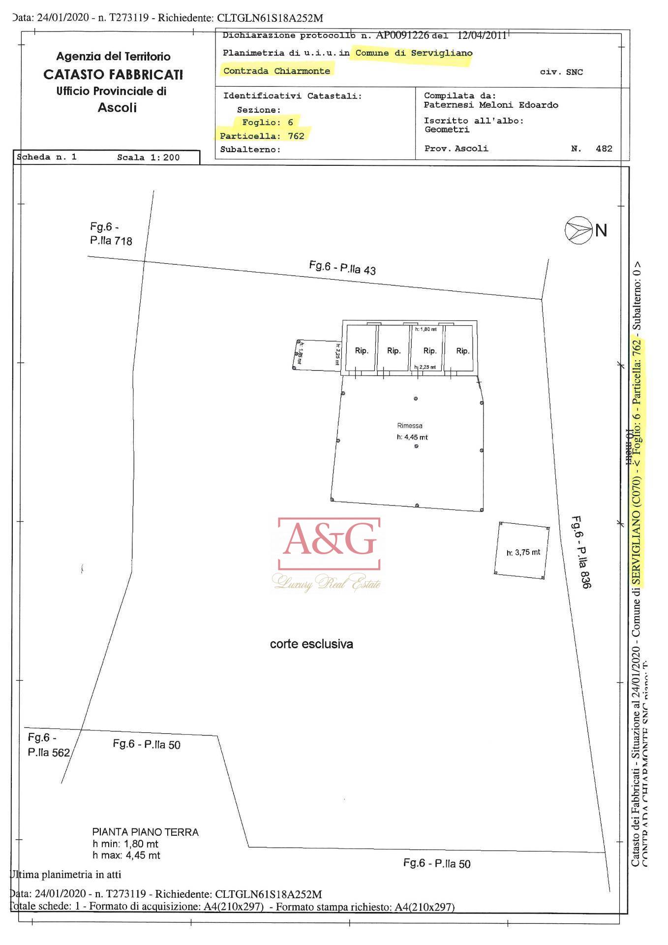 Immagine 41 di Casa indipendente in vendita  in contrada chiarmonte 8 a Servigliano