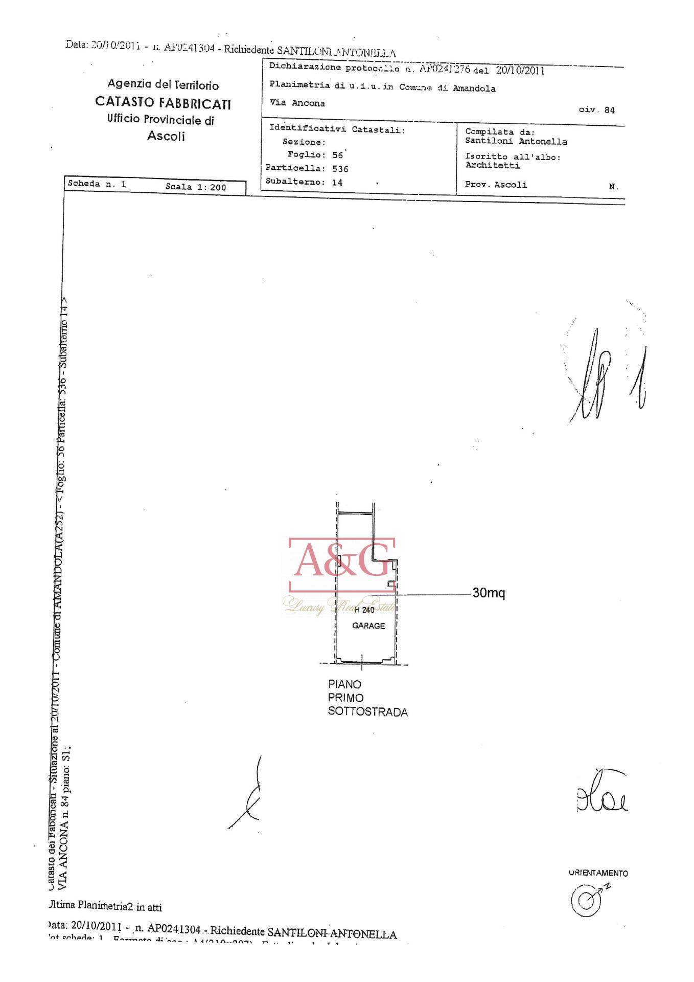 Immagine 31 di Appartamento in vendita  in Via Ancona 84 a Amandola